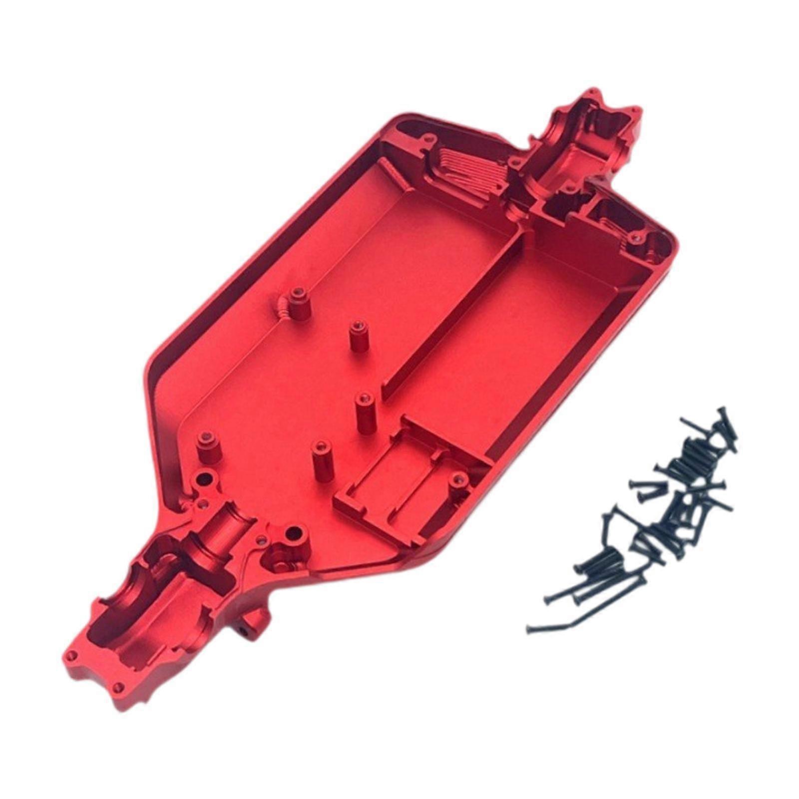 RC Car Chassis Plate Upgrade Parts, Replacement CNC Metal Chassis Body Frame