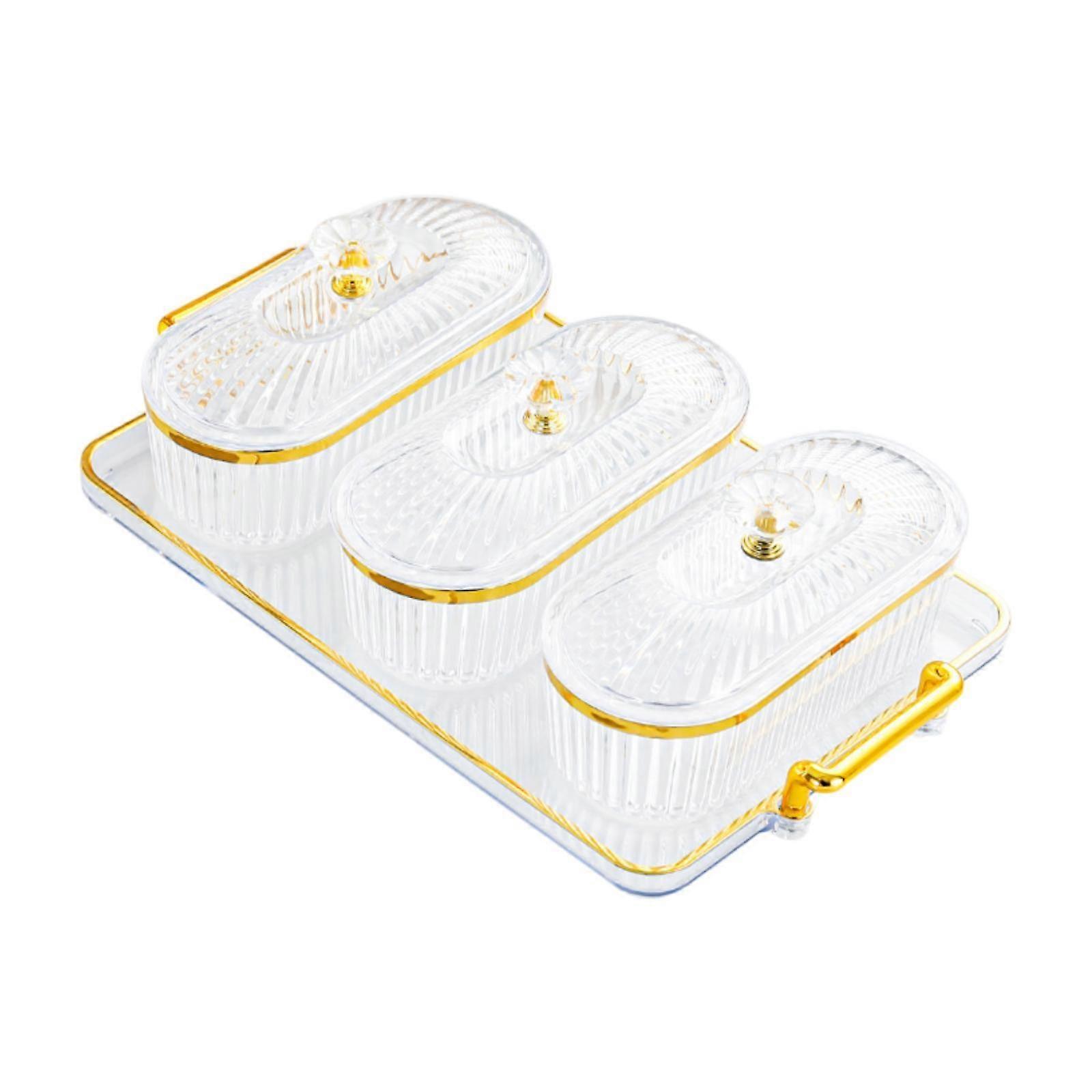Tørket frukt Snack Serveringsfat Delt serveringsfat Snack Container Nordic