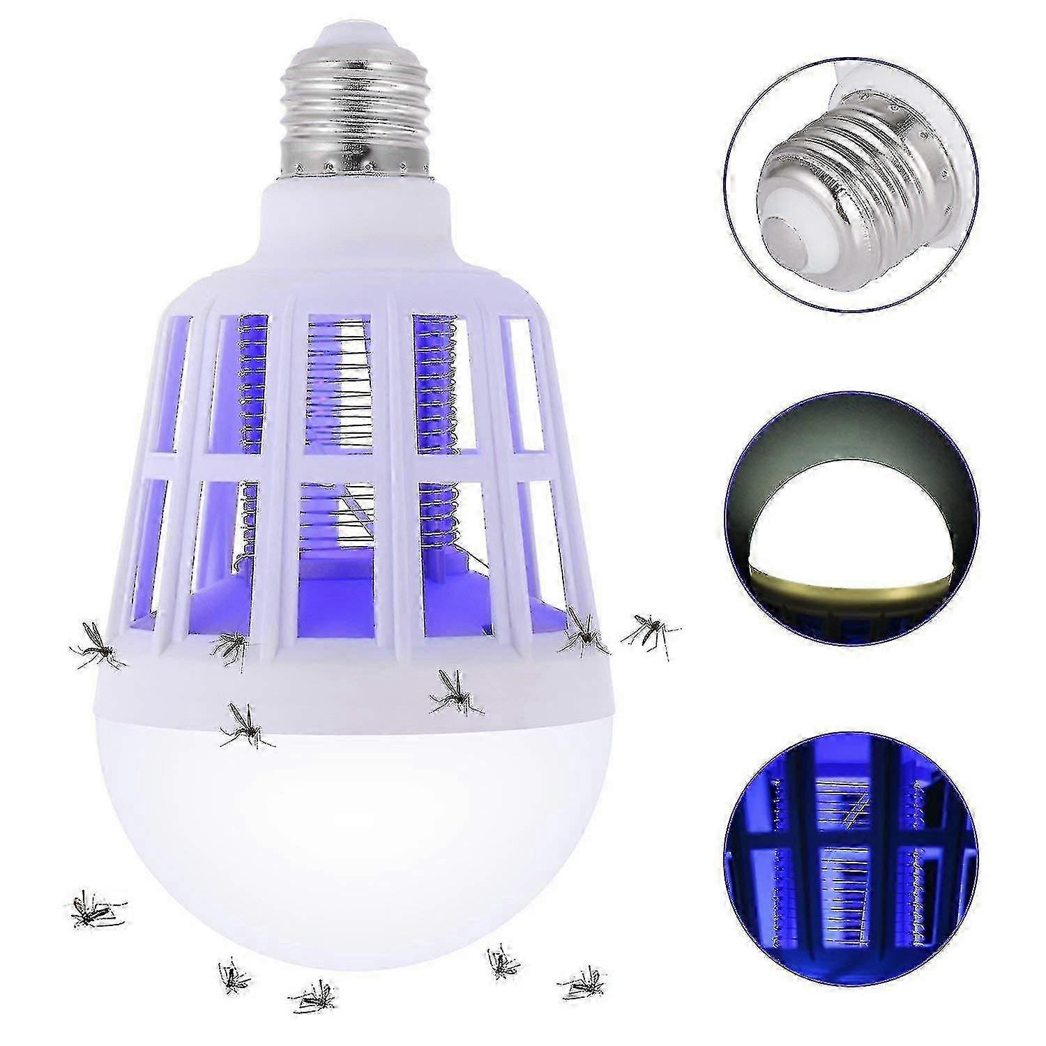 Electronic Insect Mosquito Killer Lamp 2 In 1 Uv Led f54