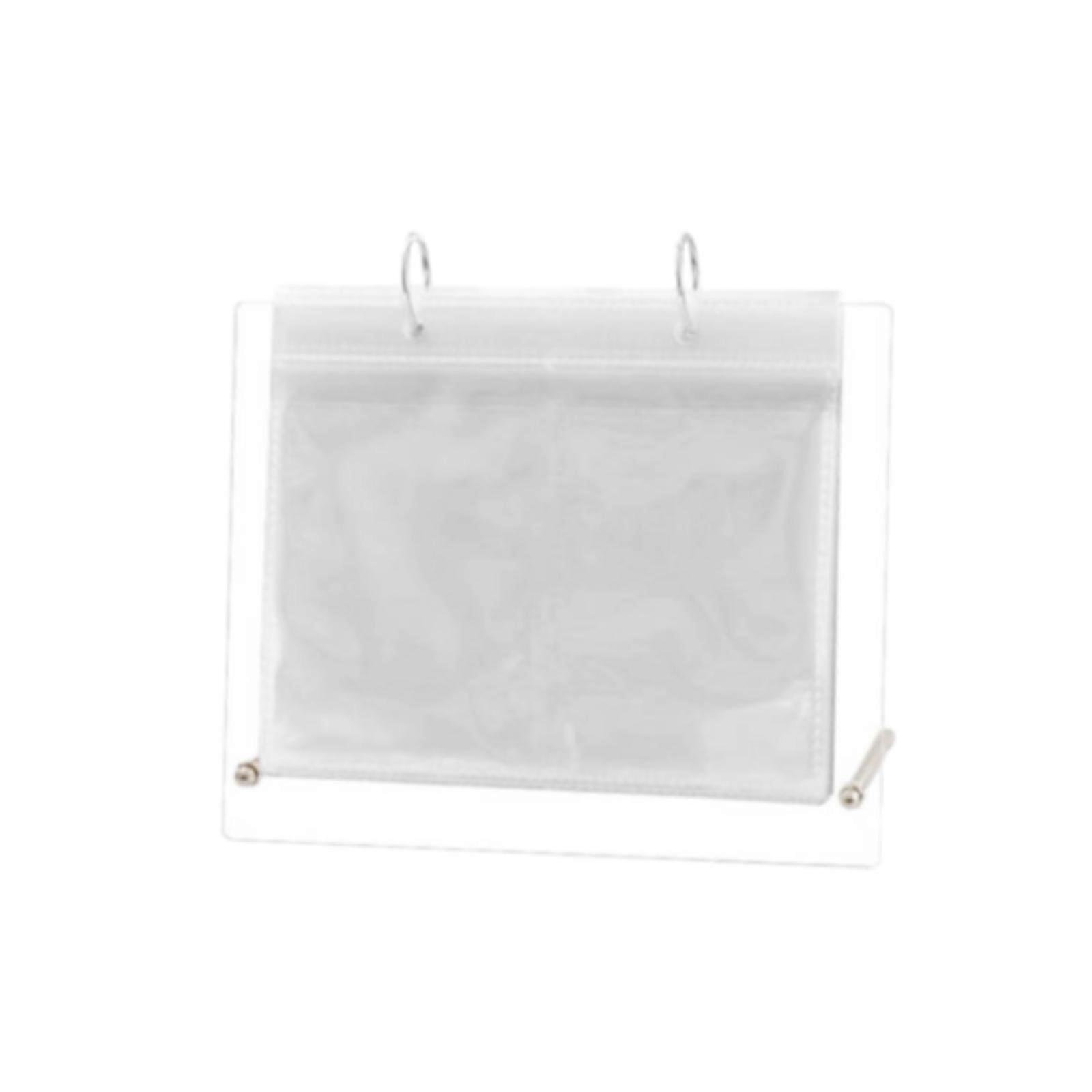 Desktop Acrylic Photo Album Calendar Flip Frame Photo Frame Tabletop Photos