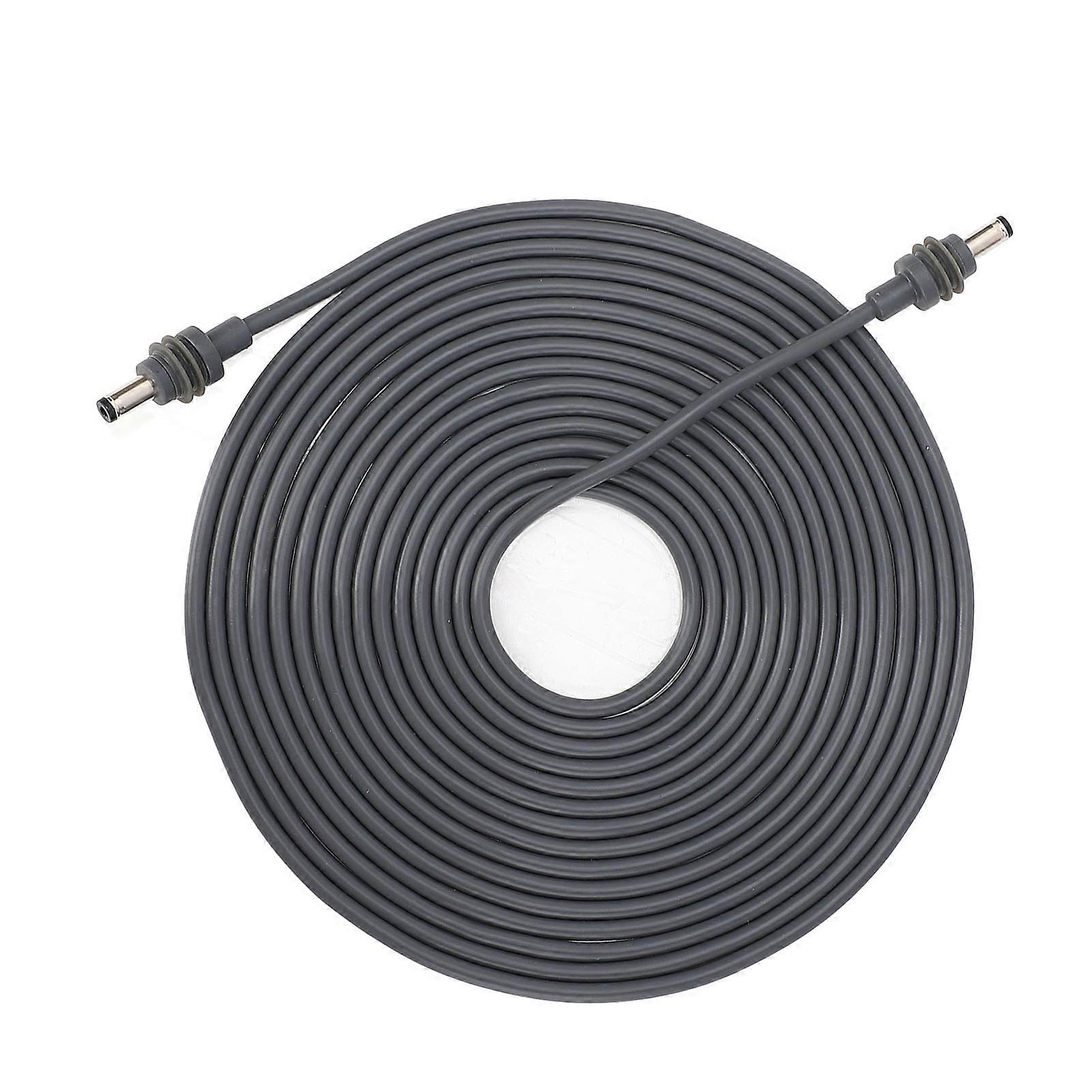 Câble d’alimentation CC pour mini fil 18AWG IP68 étanche à l’eau Transmission de puissance efficace DC mâle à mâle Cordon 200cm / 6.56FT