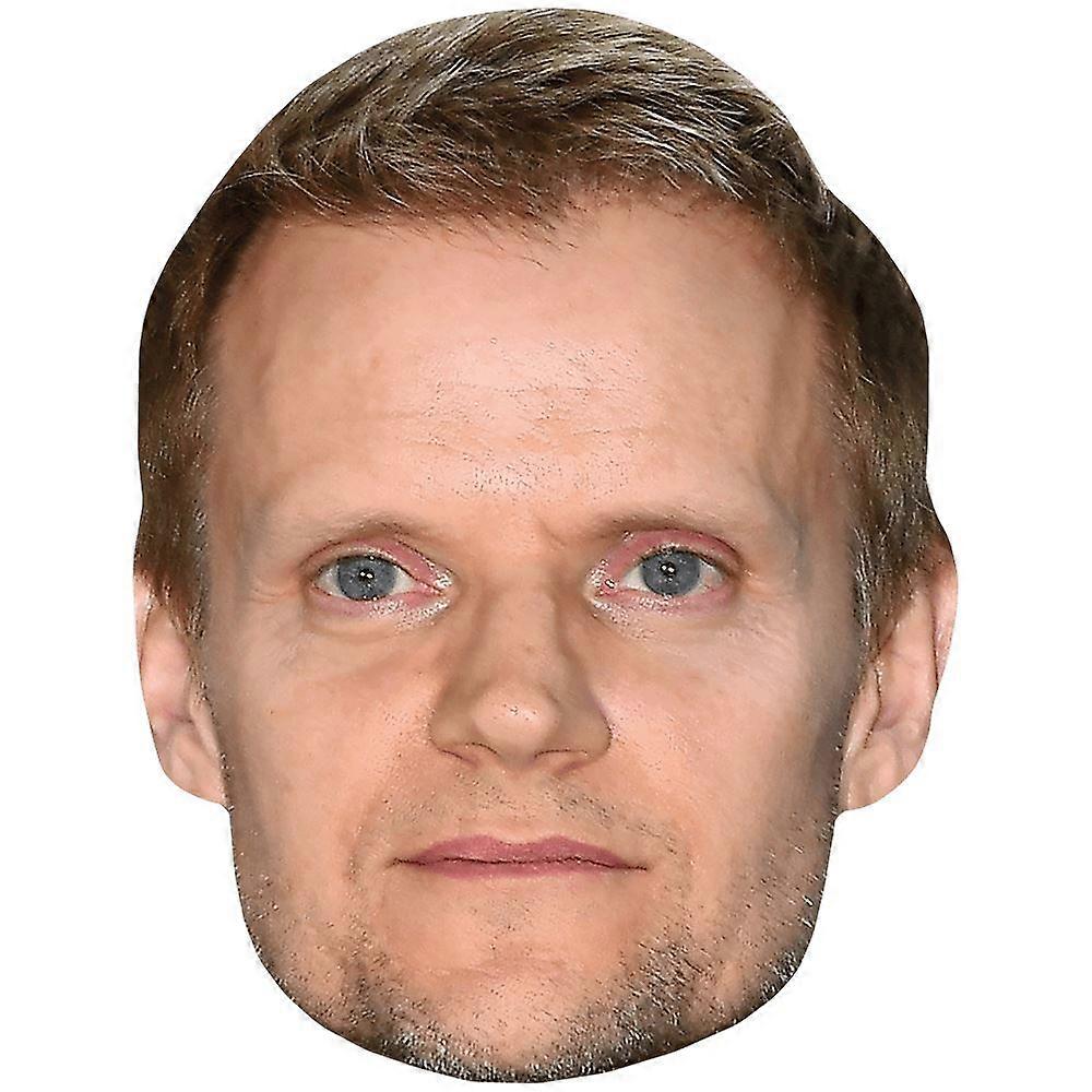 Marc Warren (Smile) Celebrity Mask, Flat Card Face
