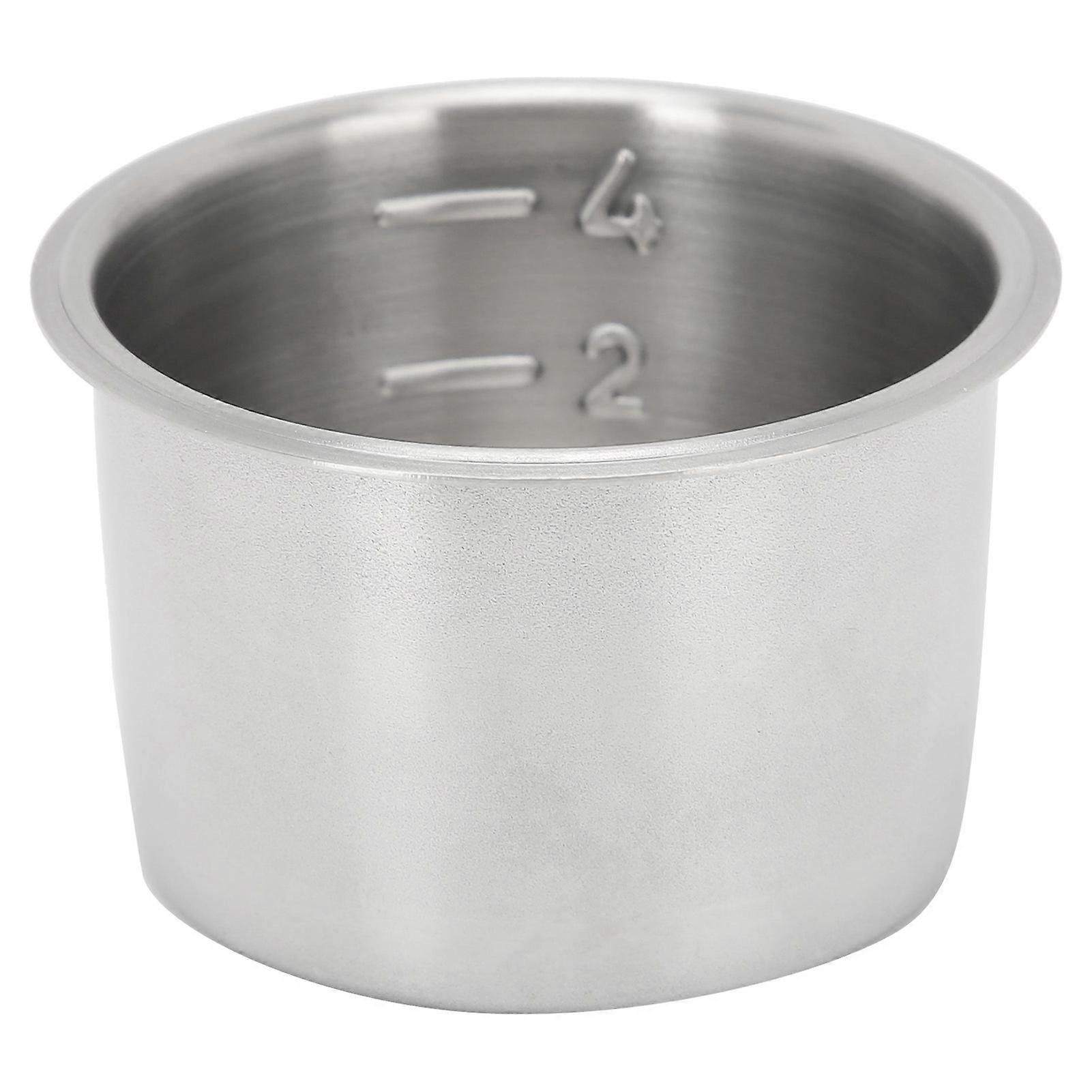 51mm Stainless Steel Coffee Filter Basket for 4-Cup Non-Pressurized Pour-Over Brewer, Durable Single Wall Design