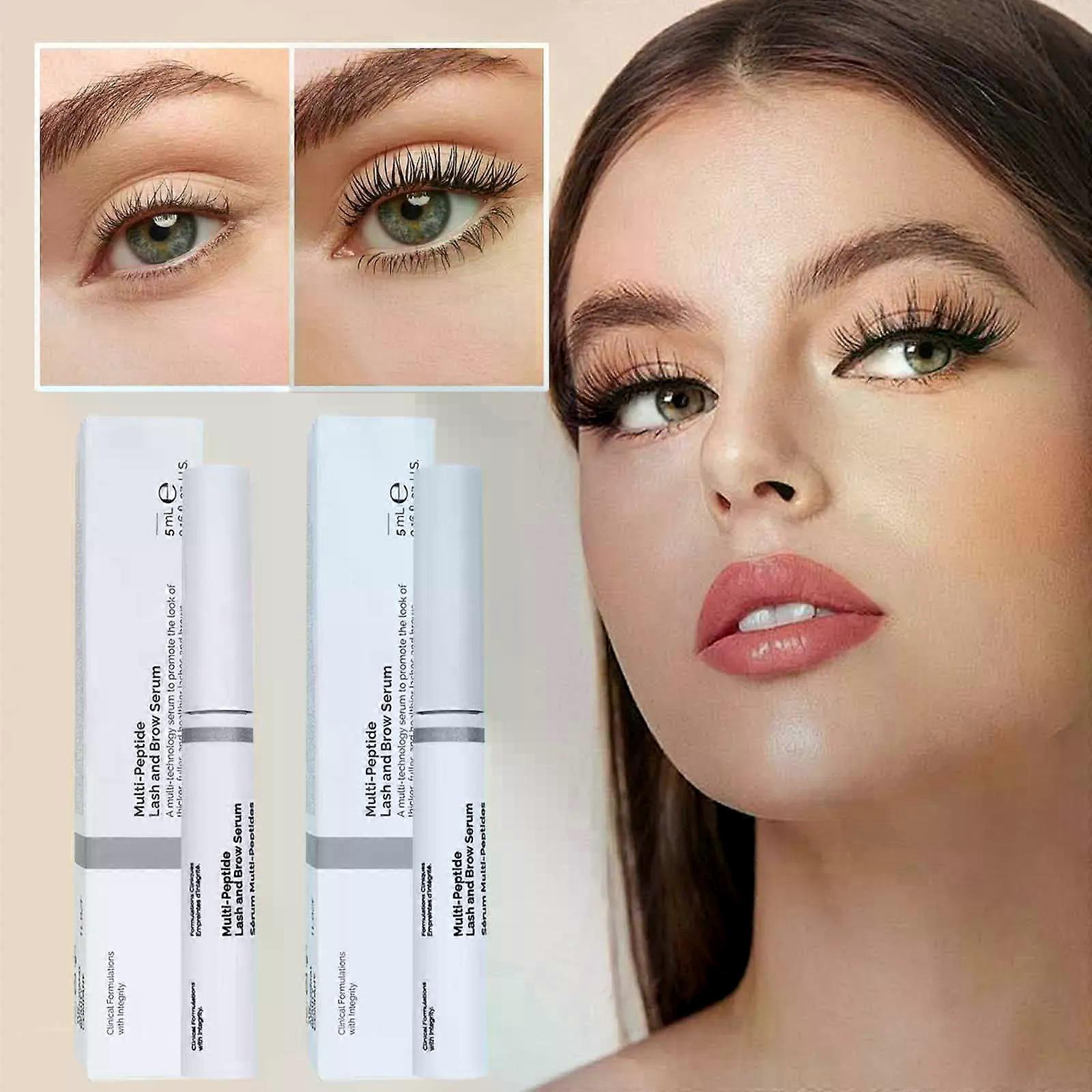 Eyelash Growth Liquid And Eyebrow Growth Serum Polypeptide Eyelash And Eyebrow Suitable For All Skin Types 5ml
