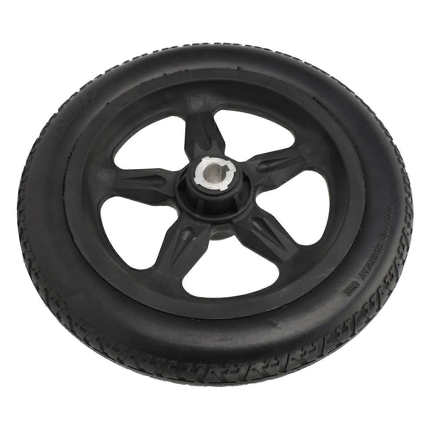 12X1.95 Tire Explosion Proof Solid Tyre High Elasticity Rubber Wheel Hub Tire for Scooter Farm Vehic