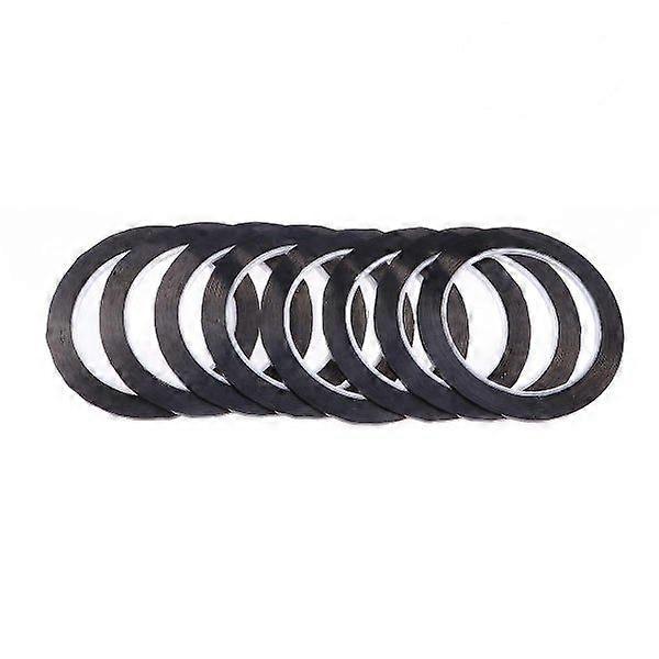 Black Gloss PET Art Tape - Self-Adhesive Grid Marking Tape for Crafts, 8 Pack, Durable, Easy to Apply, Various Surfaces