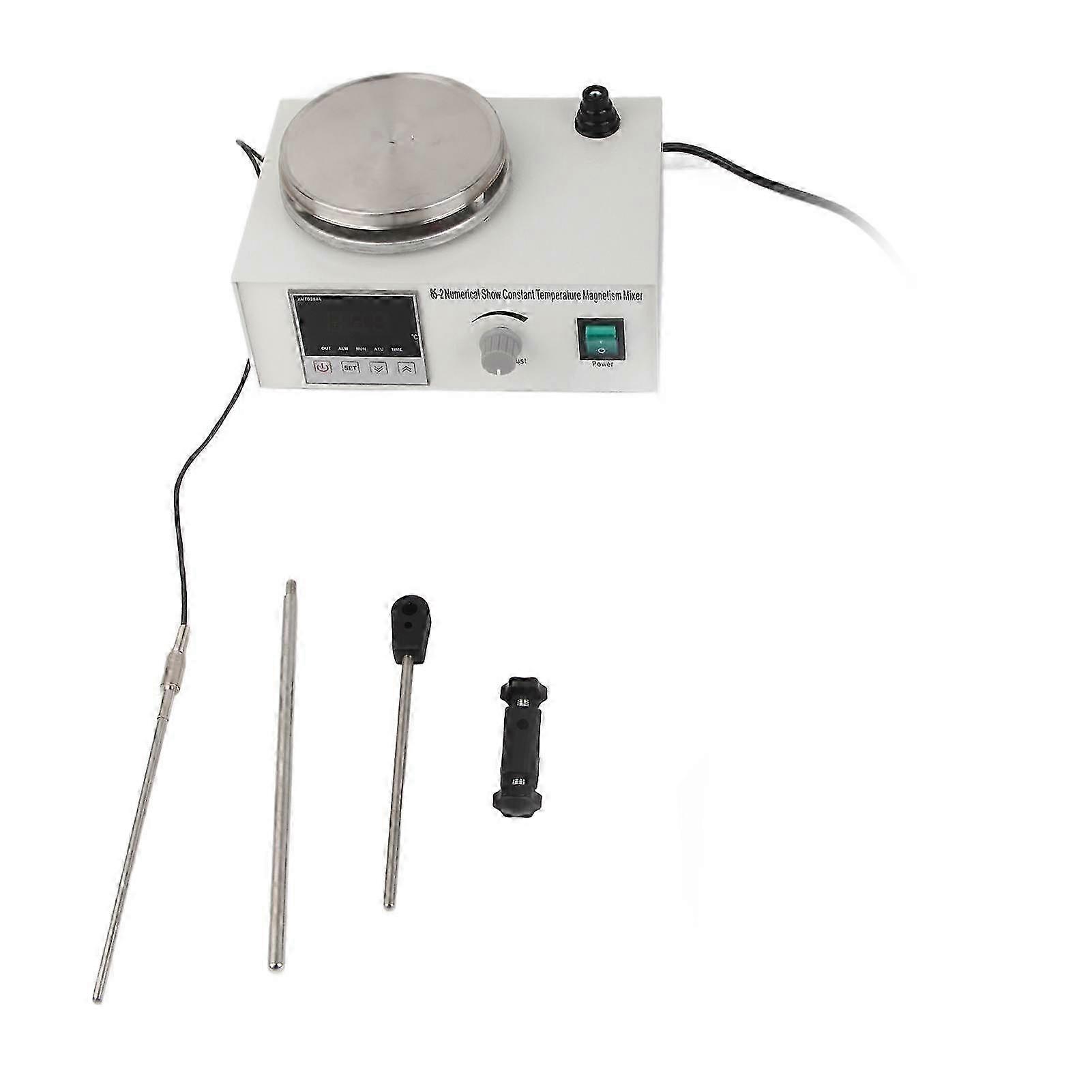 Digital Display Magnetic Stirrer Constant Temperature Heating Magnetic Hot Plate Mixer for Laboratory UK Plug 220V