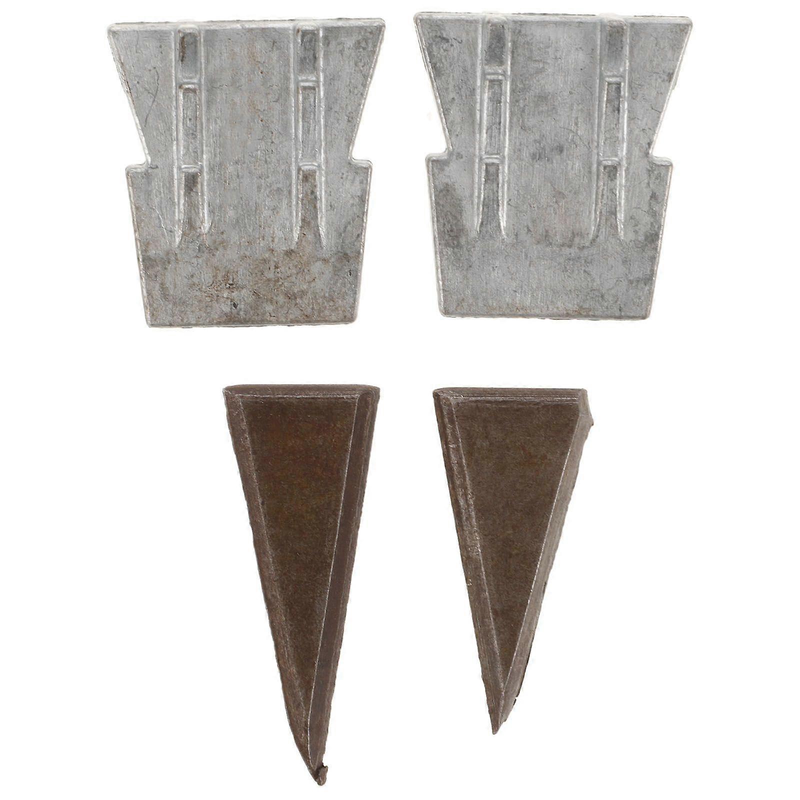 4pcs Axe Wedges Replacement Axe Handles Wedges Cone Shaped Axe Wedges Supplies