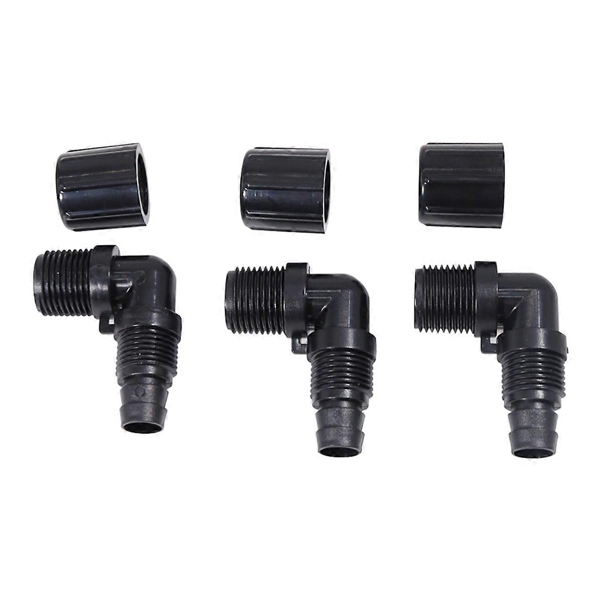 1/2-Inch 90-Degree NPT Tube Fitting for R172272 (3-Pack)