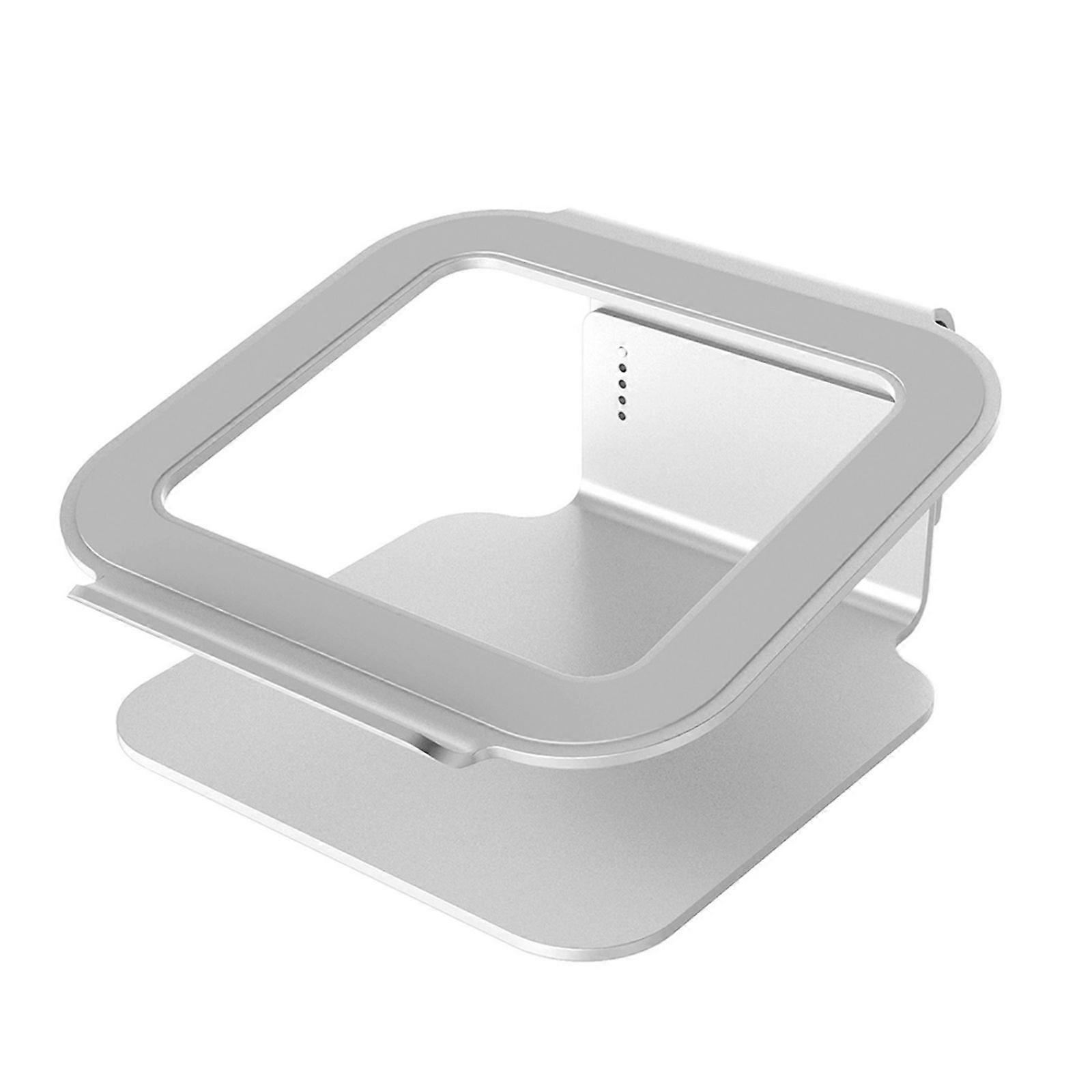 Foldable Laptop Notebook Support Desk Stand with 360 Degree Swivels Base with 2 USB Port for Students and Professional
