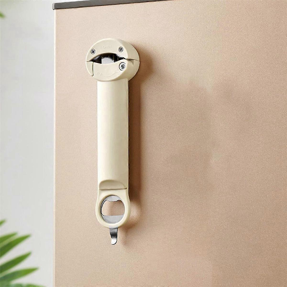 , Multifunctional Retractable Bottle Opener, Black