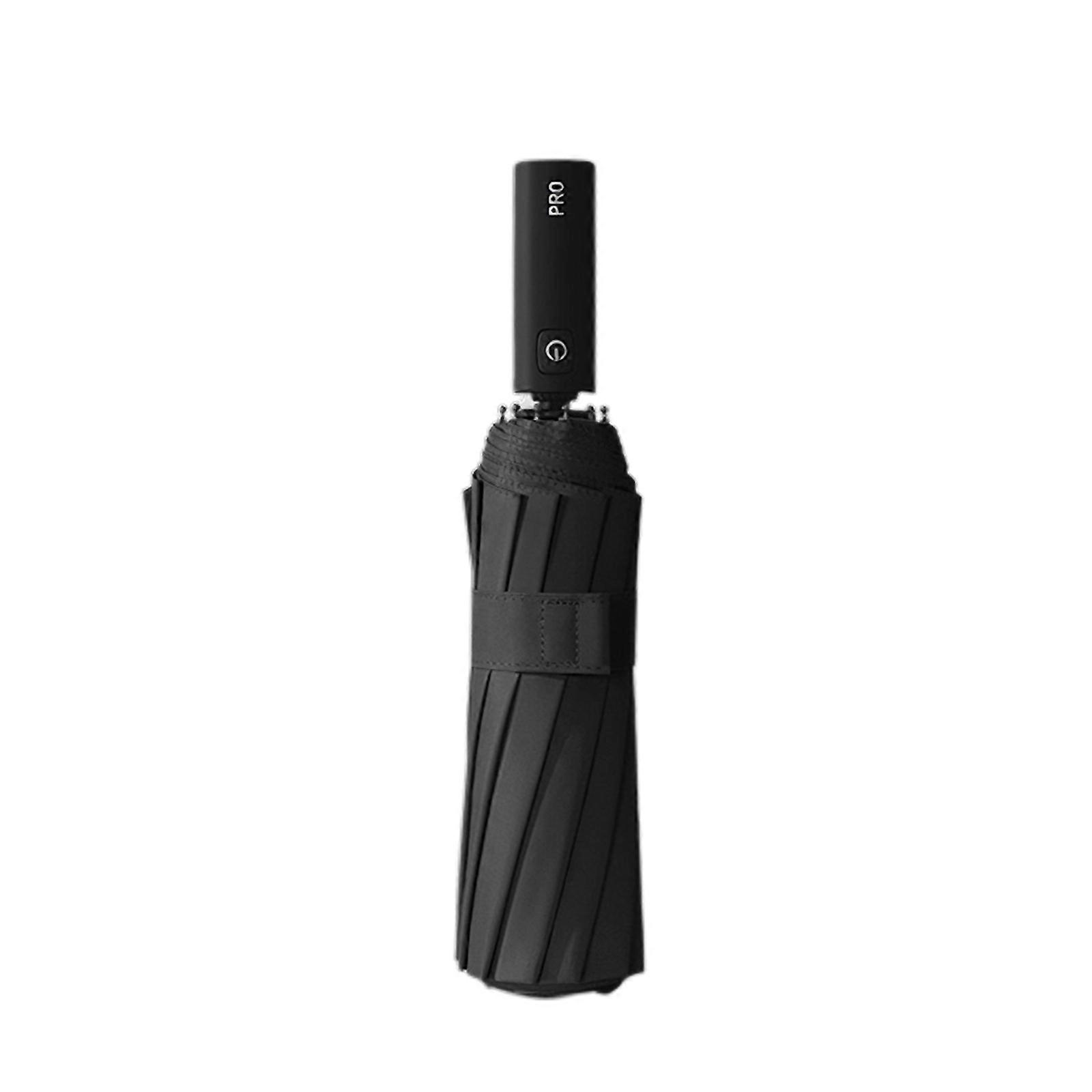DoubleBones Large Umbrella Men Womens Windproof Compact Umbrellas Automatic Fold Sun Rain Umbrella Travel