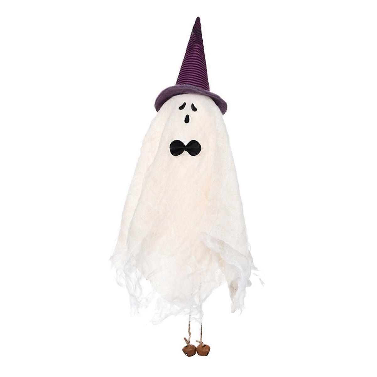 1PCS Halloween Hanging Ghosts with Witch Hat Decorations
