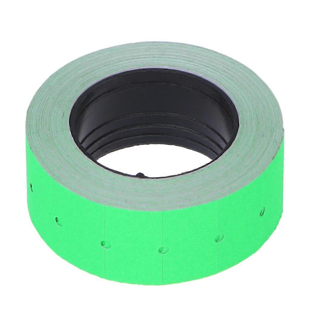 Prix Étiquette Ensemble de 500 Produits Colorés Marquage Enregistrement Autocollant Étiquettes pour MX-5500 Étiqueteuse Pistolet Multifonction Vert
