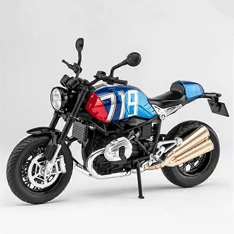 ラテRナインT合金レトロスポーツオートバイモデルダイキャストメタルストリートレーシングサウンドと軽い子供のおもちゃギフト