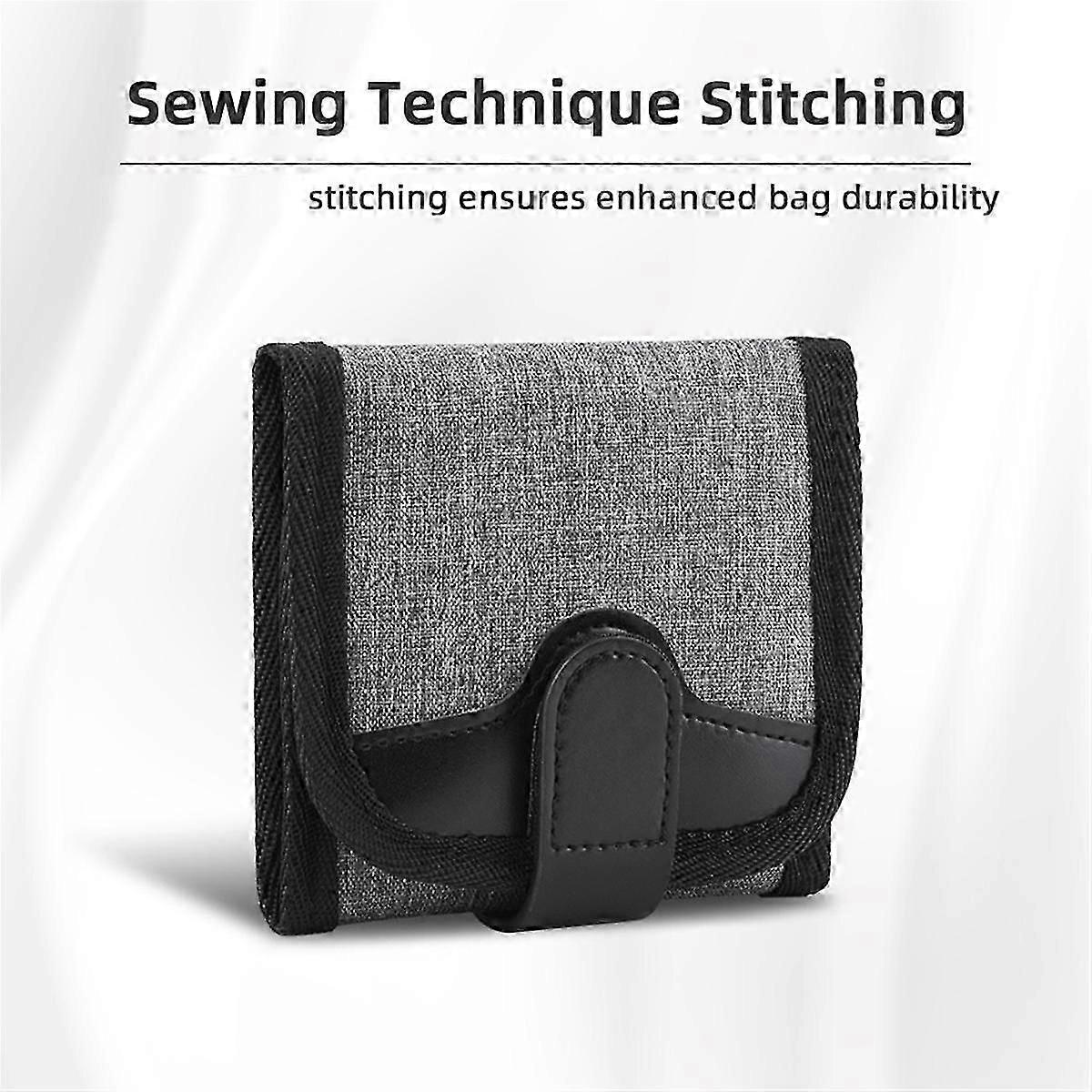 suitable for 3 Pockets Lens Filter Bag Camera Lens Filter Pouch for 72mm ND UV CPL Camera Lens Filter Holder Case-YI WU CHUN HUI