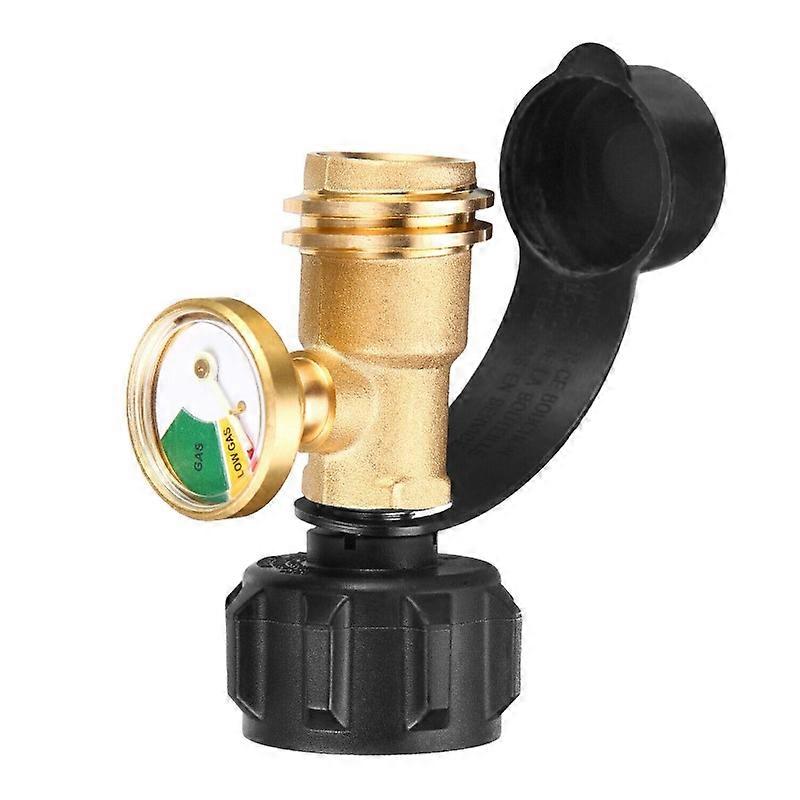 1/2pcs RV Propane Tank Gauge Level Indicator Gas Pressure Meter with Type 1 ConnectionUpgraded Propane Leak Detector
