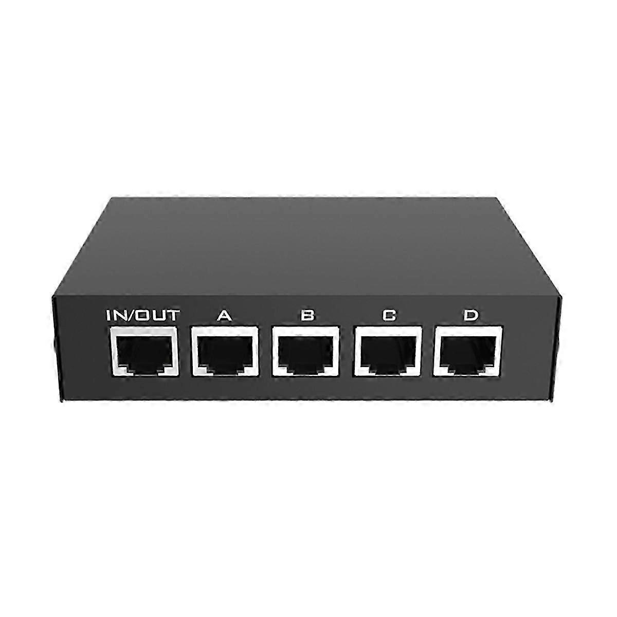 4 in 1 Out 100/1000Mbps Mini Gigabit Network Switch 5 Port Ethernet Switch Internet Splitter RJ45 Network Switch