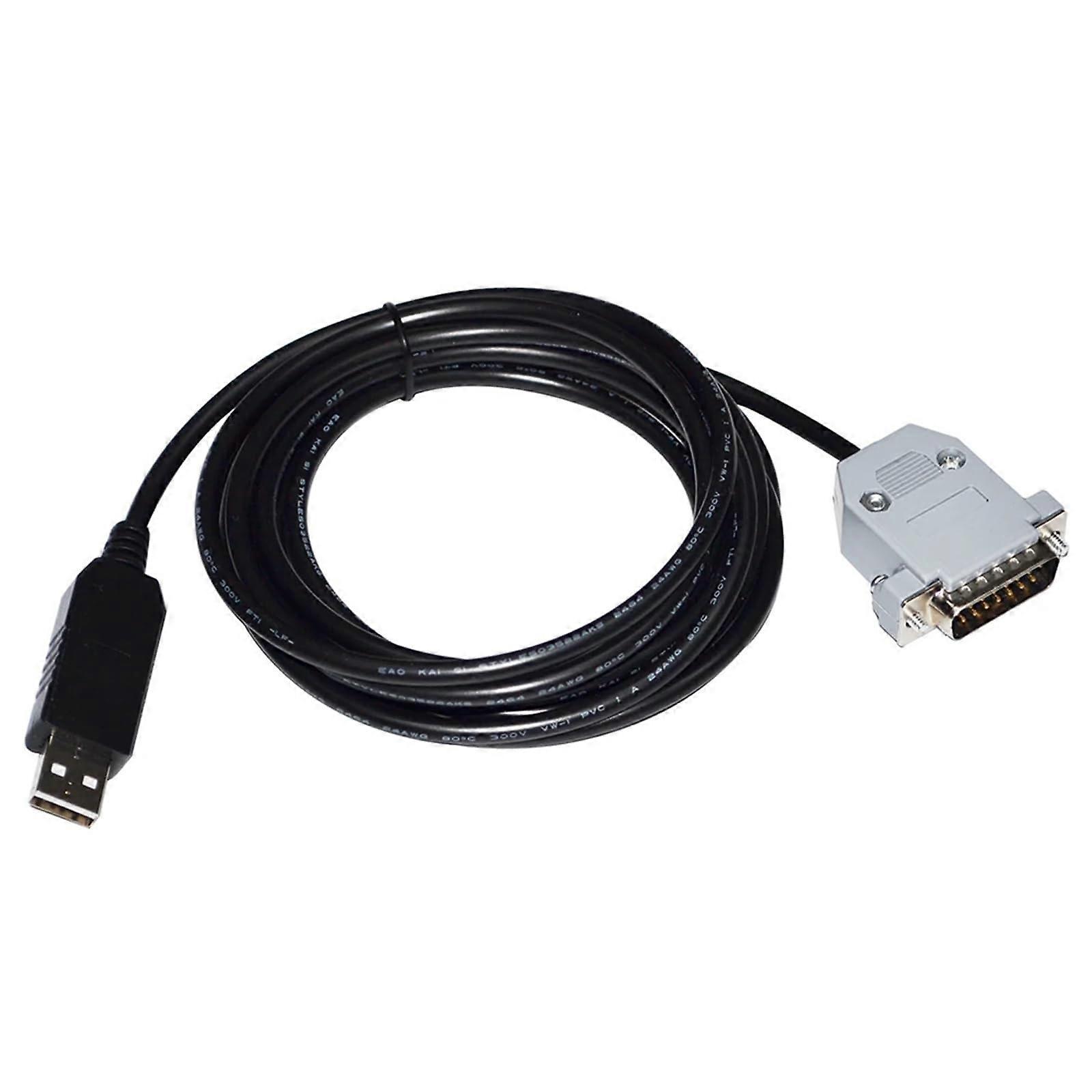 FT232RL CHIP USB to D-SUB 15-PIN DB15 Male Adapter RS232/RS485 Serial Communication Cable for PERISTALTIC Pump to PC(1.8M,RS485 Signal)