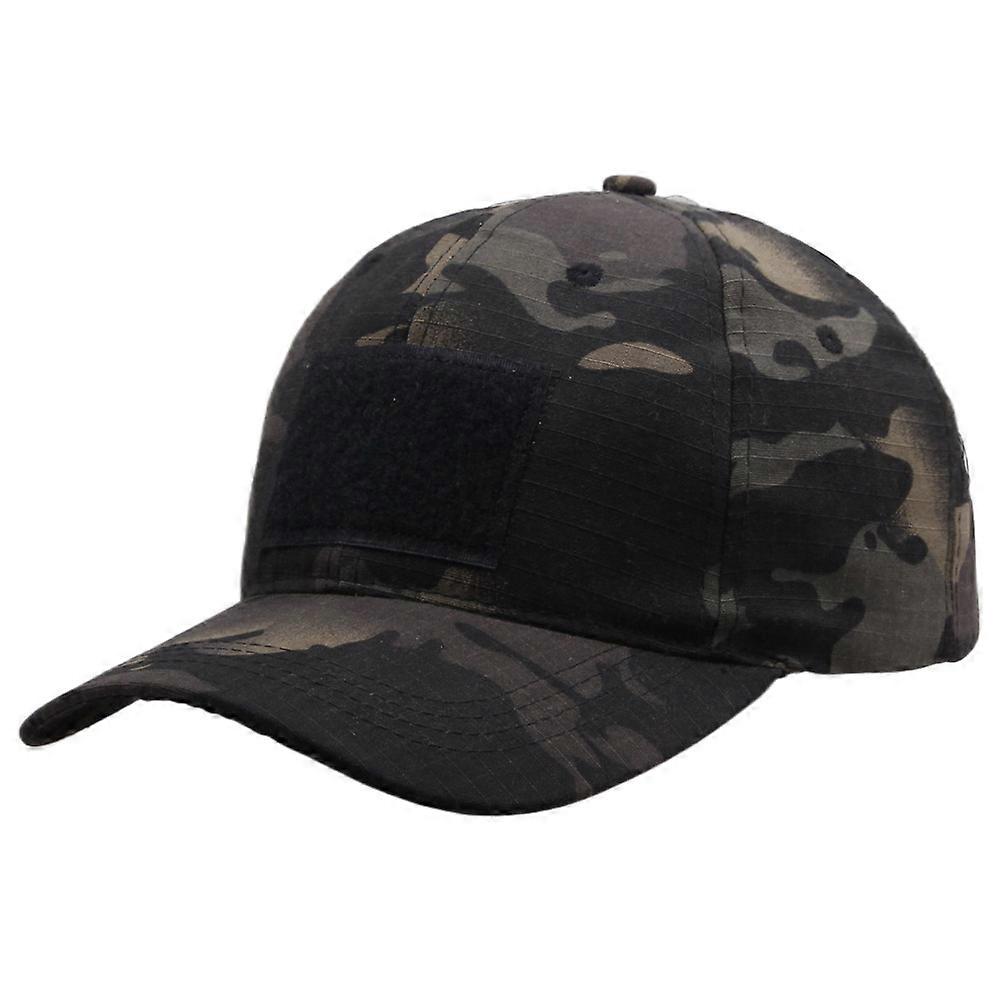Men American Flag Patch Tactical Camo Baseball Cap Women  Flag Military Army Patriotic Operator Camouflage Hat