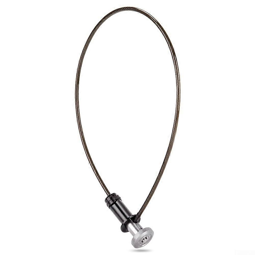 Bicycle Cable Lock Hidden, 10mm Steel Lock for Helmets and Bikes, Anti-Theft for Mountain and Road Bikes