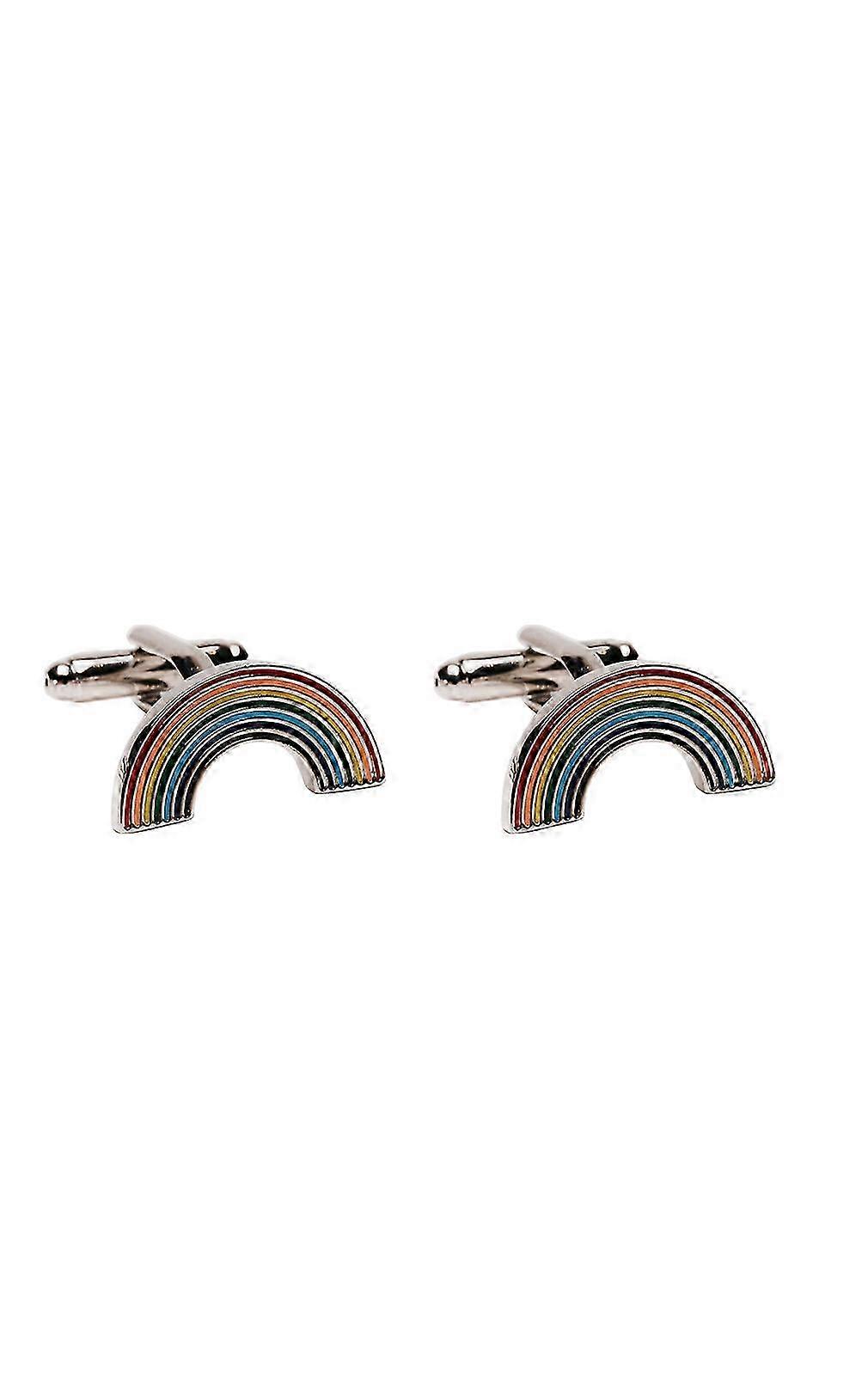 Herren Regenbogen Manschettenknöpfe Hochzeit Formell Business GPF