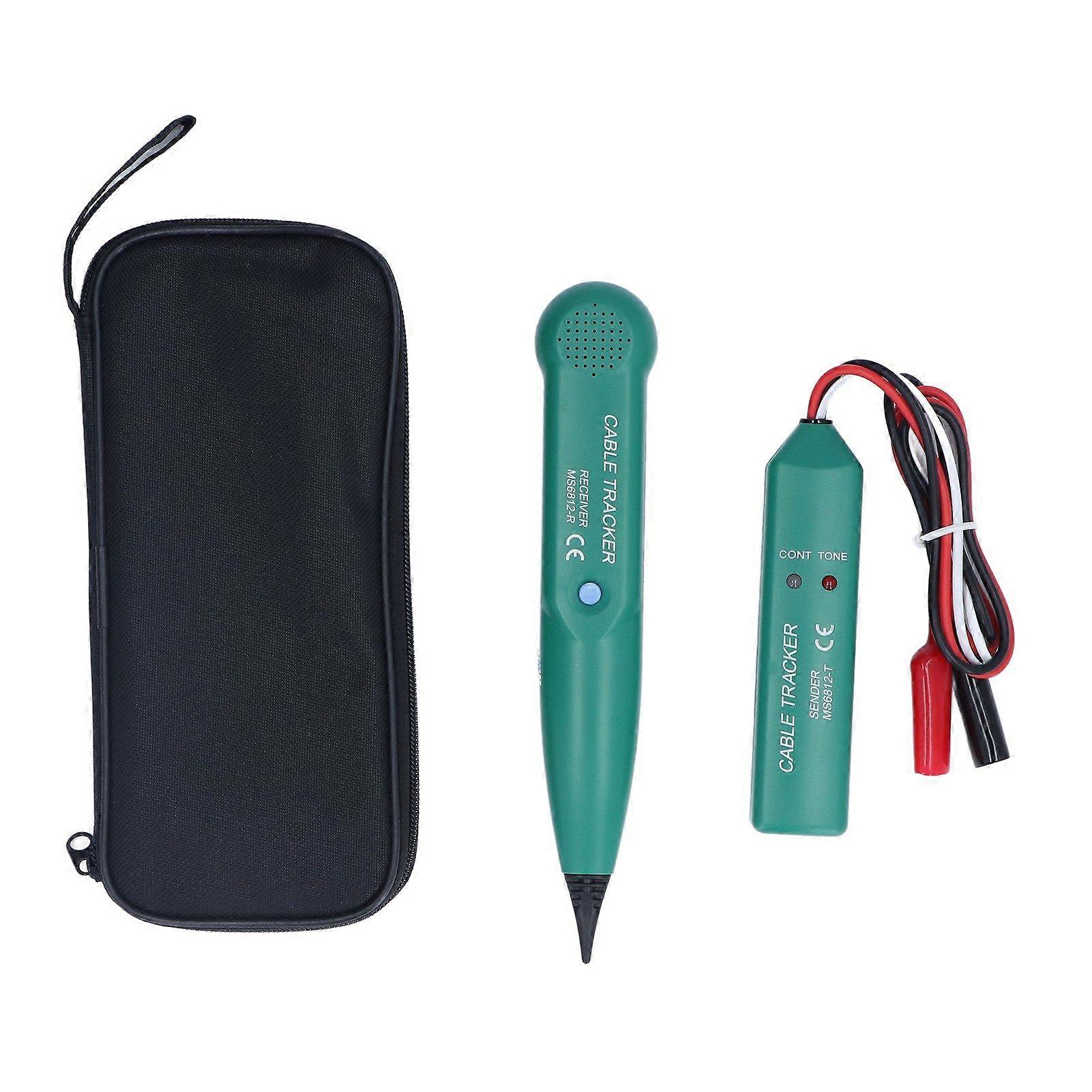 Cable Tester Professional Sturdy Line Finder Wire Tracer Cable Detector Telephone Lines Testing Tool