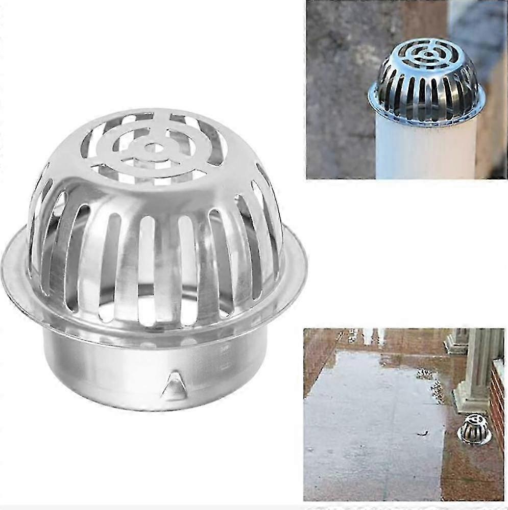 Takrennebladbeskyttelse - takrennebeskyttelse bladstopp bladfanger rustfritt stål nedløpsrørsil 90m