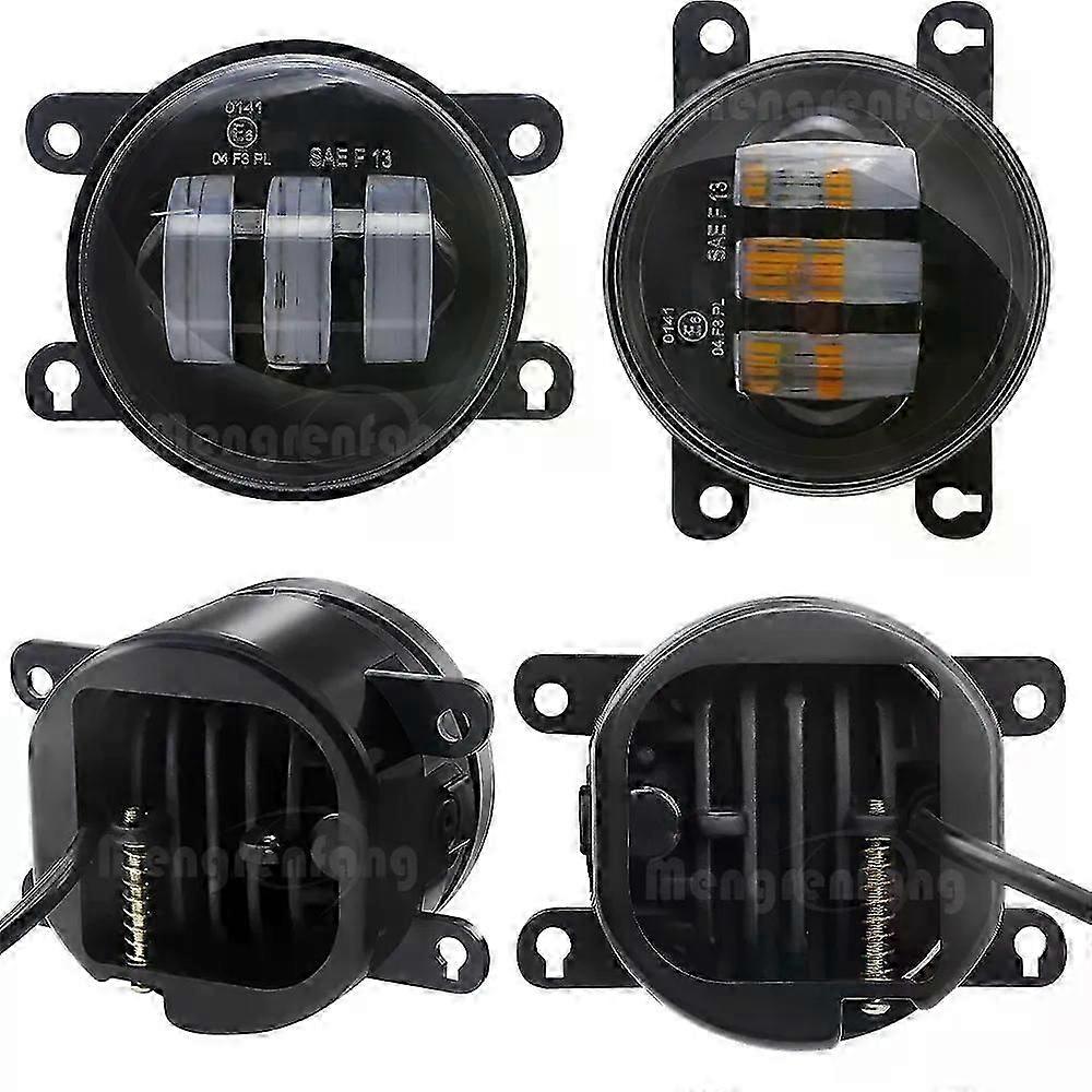 Exquisite LED Lens Fog Light For Ford Taurus X 3.5L V6 2008 2009 Car Front Bumper Fog Lamp Daytime Running Light DRL White Amber Yellow