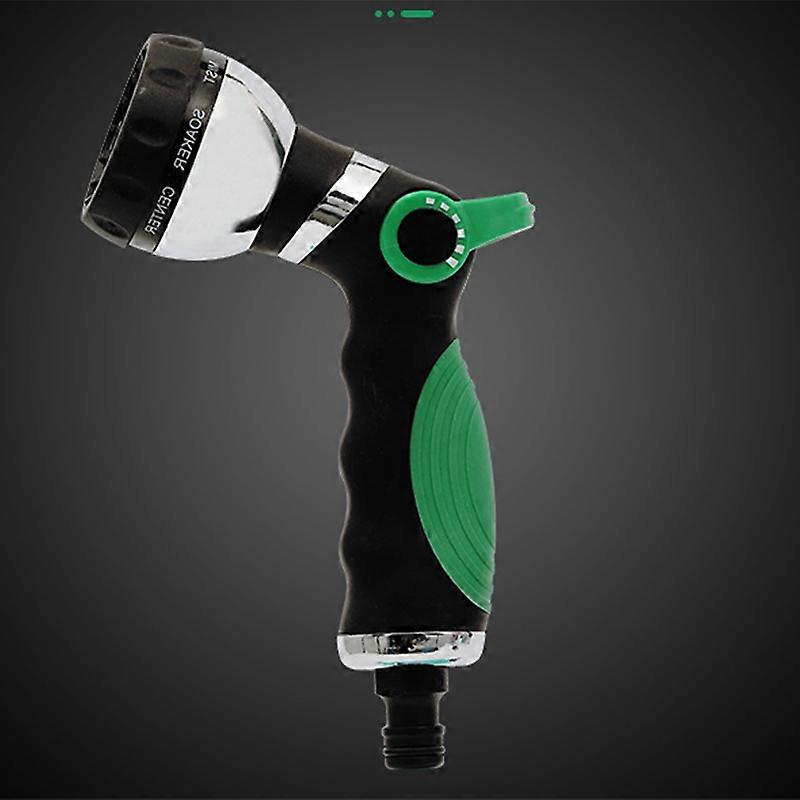 Garden Water Hose Spray Nozzle Anti-Slip and Shock Resistant Design for Watering and Washing
