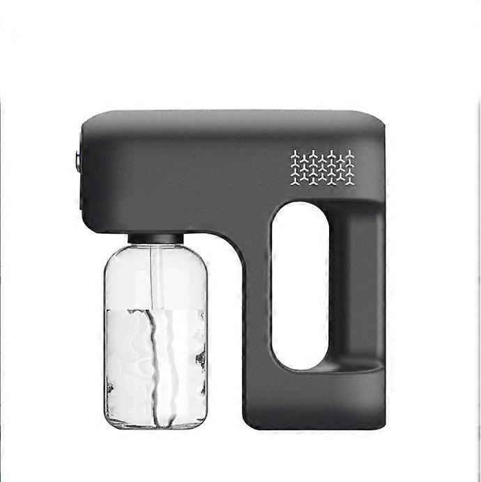 Handheld nano spray gun blue light portable atomization blue light disinfection gun