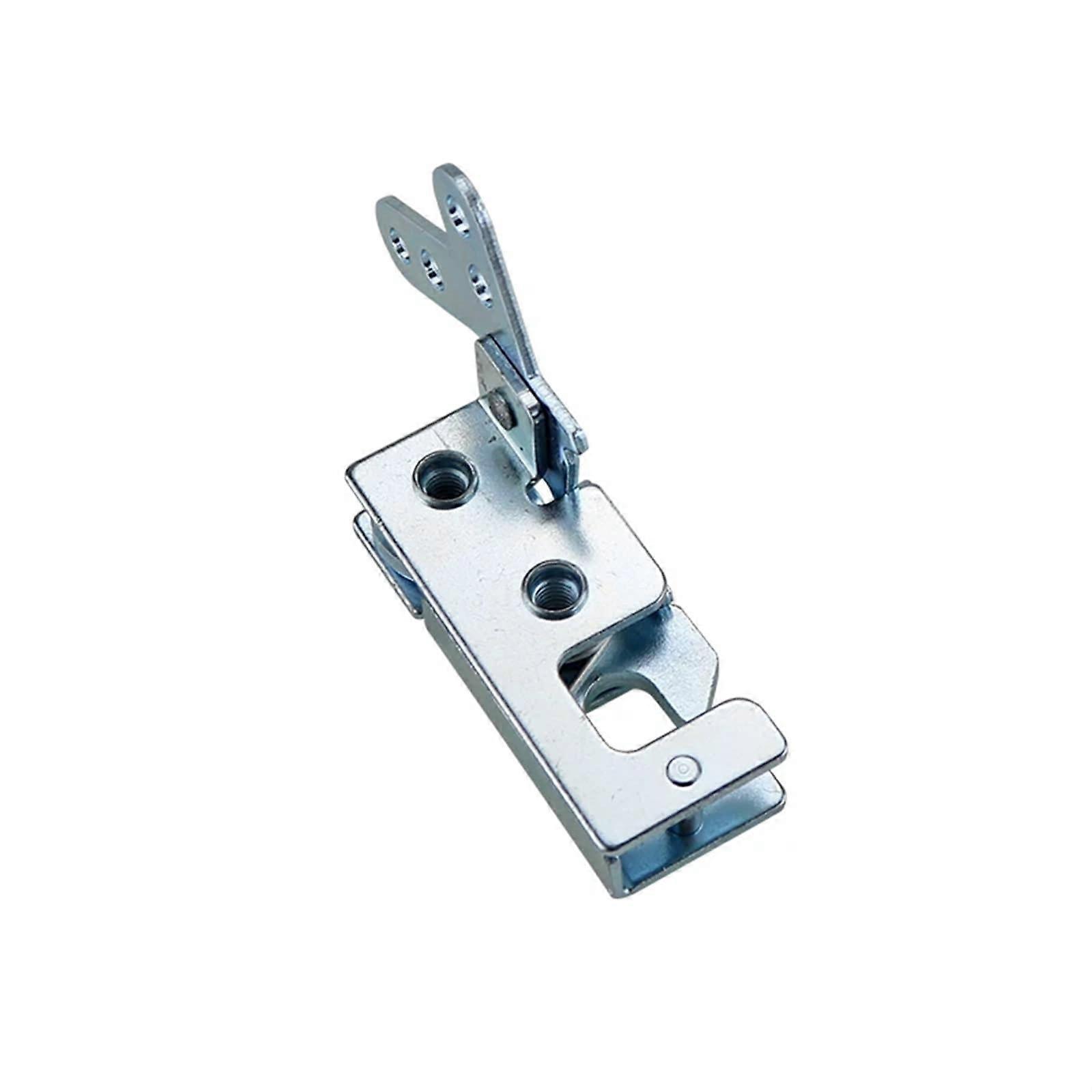 Press Type Mechanical Door Lock Concealed Toolbox Hasp Lock Industrial Cabinet Door Toggle Lock 1Pcs(DK6187L)
