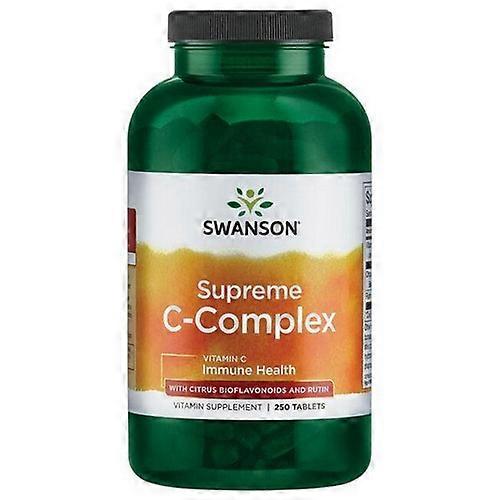 Swanson Vitamins Supreme C-Complex, 250 Tabs
