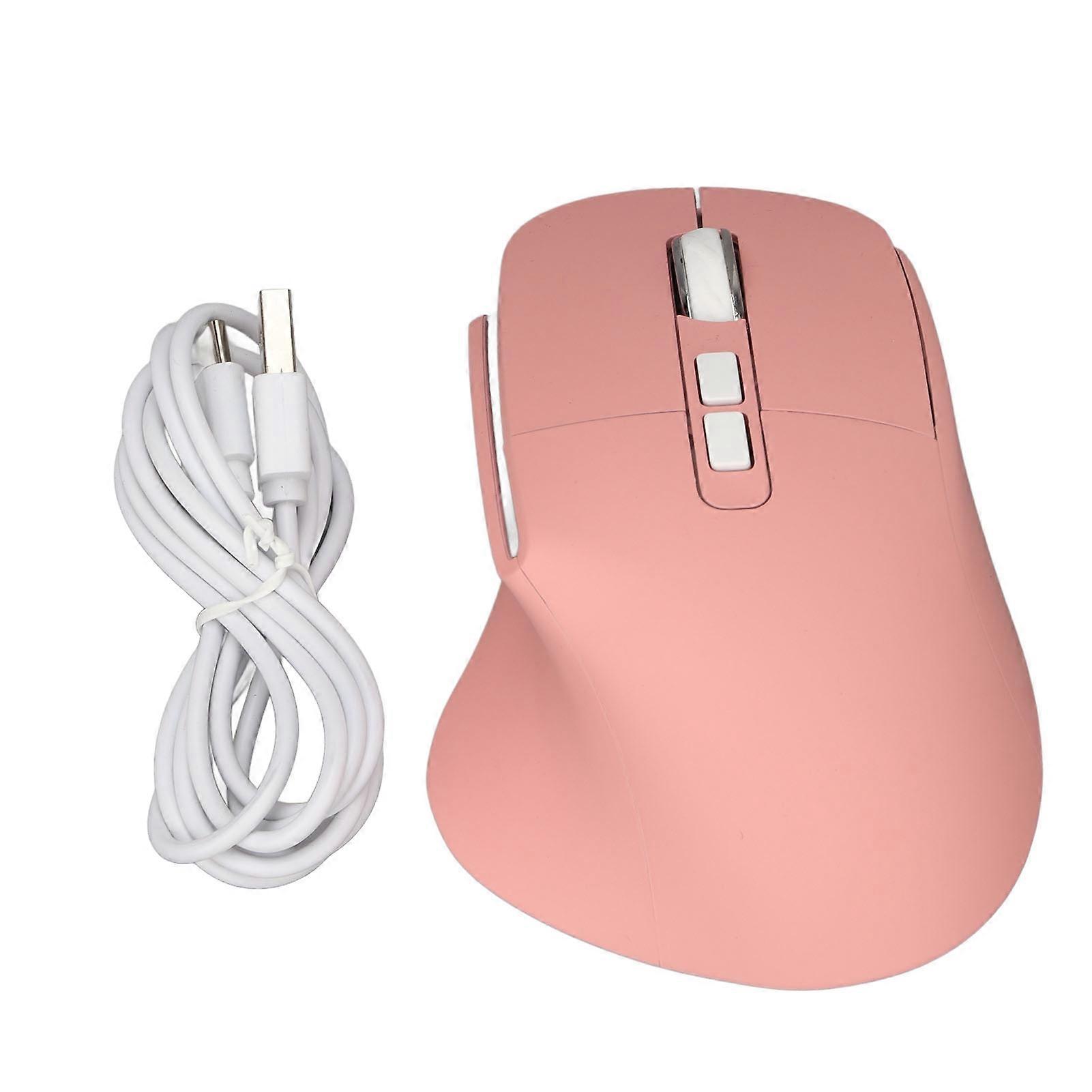 Vertical Ergonomic 2.4G Multi Function Button Rechargeable Wireless Mouse with USB Adapter for Computer