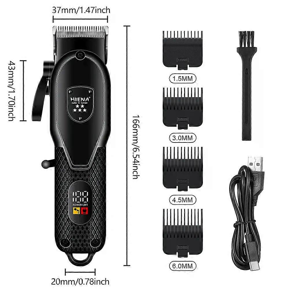 Hair Clipper Kit for Men Electric Shaver Hair Trimmer Professional Cutting Machine Hair Trimmer with LCD Digital Display
