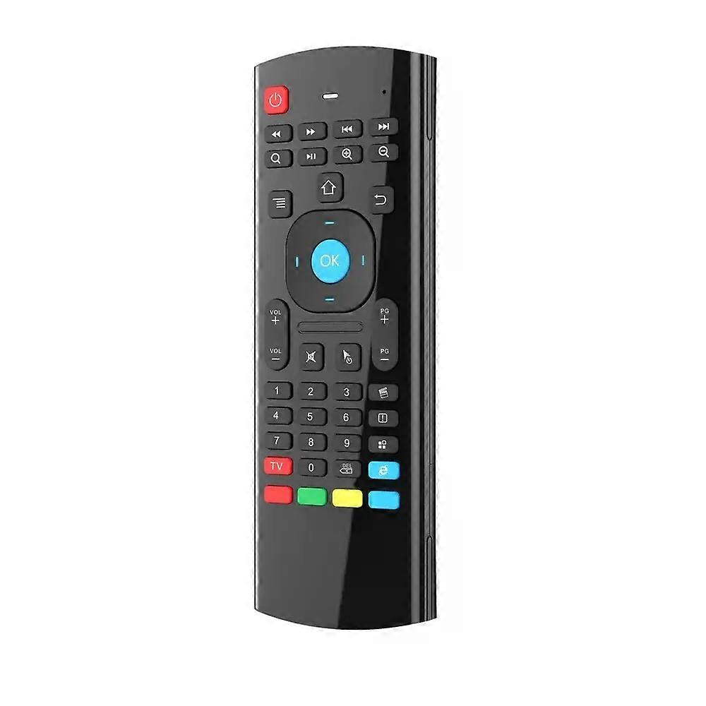 con Universal Air Mouse Wireless Mini Keyboard Remote Control MX3 2.4G IR Learning Remote Control For PC Android TV Box Smart TV