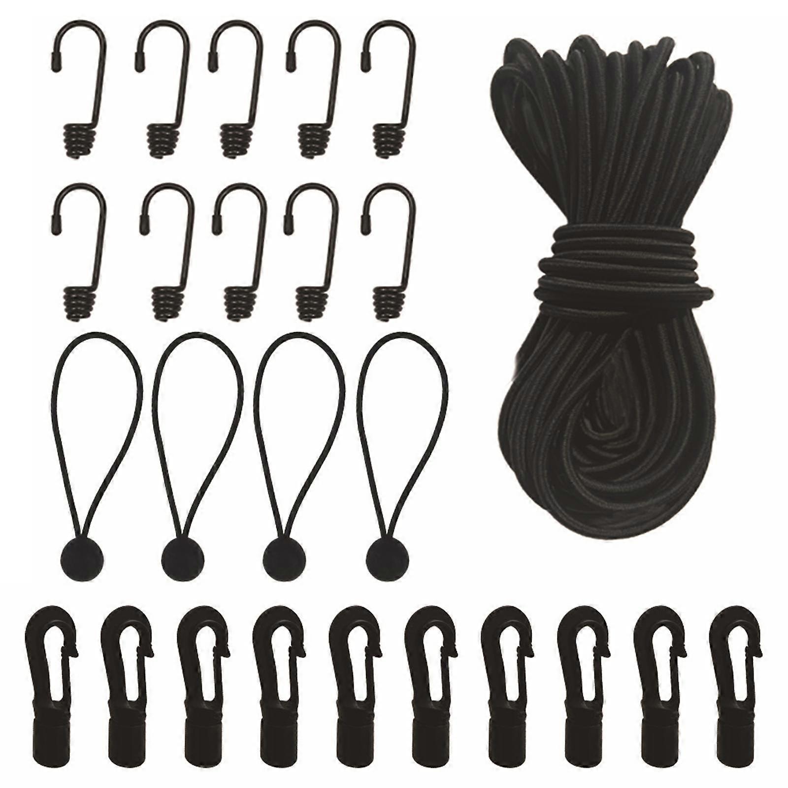 Elastic Bungee Shock Cord Stretch String Rope for Exercise Canoe Fitness