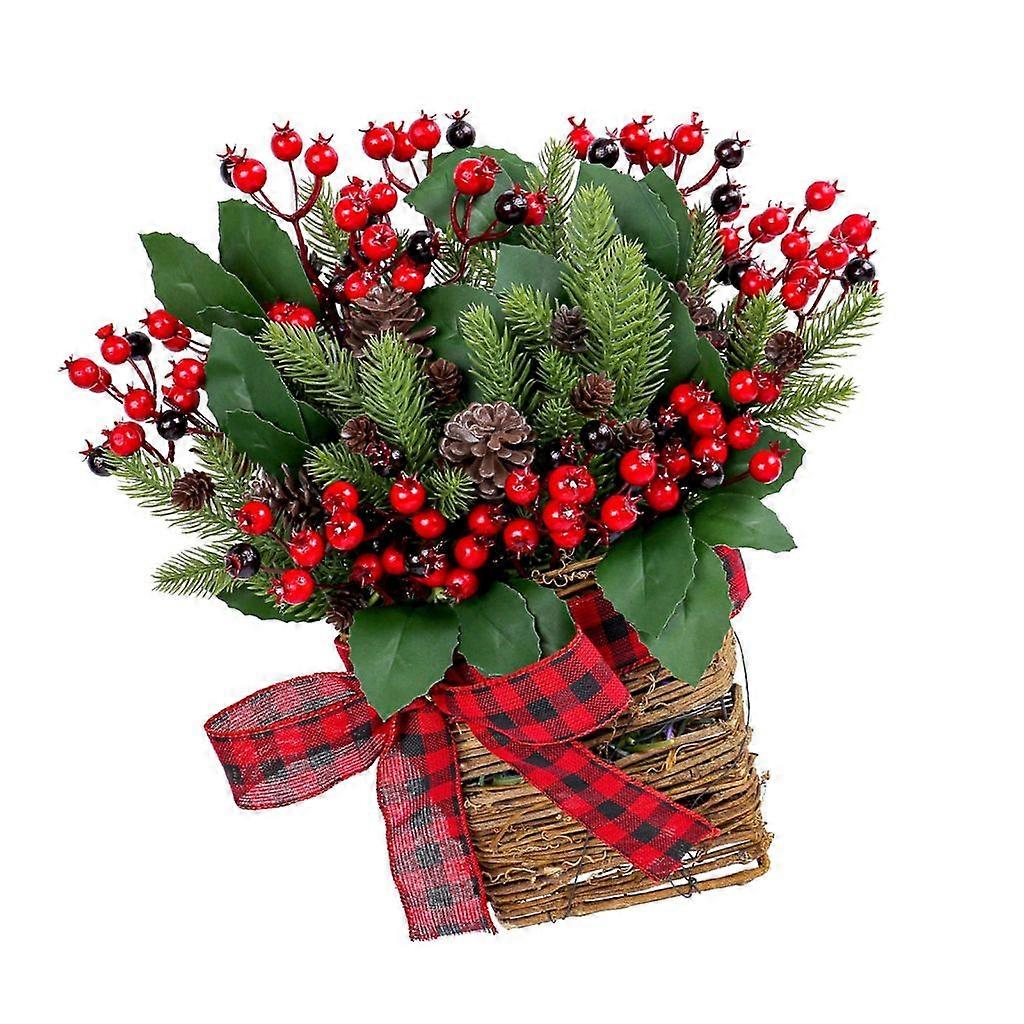 unbrand Fleurs artificielles avec jardinière suspendue Fausse fleur Décoration de la maison et du bu