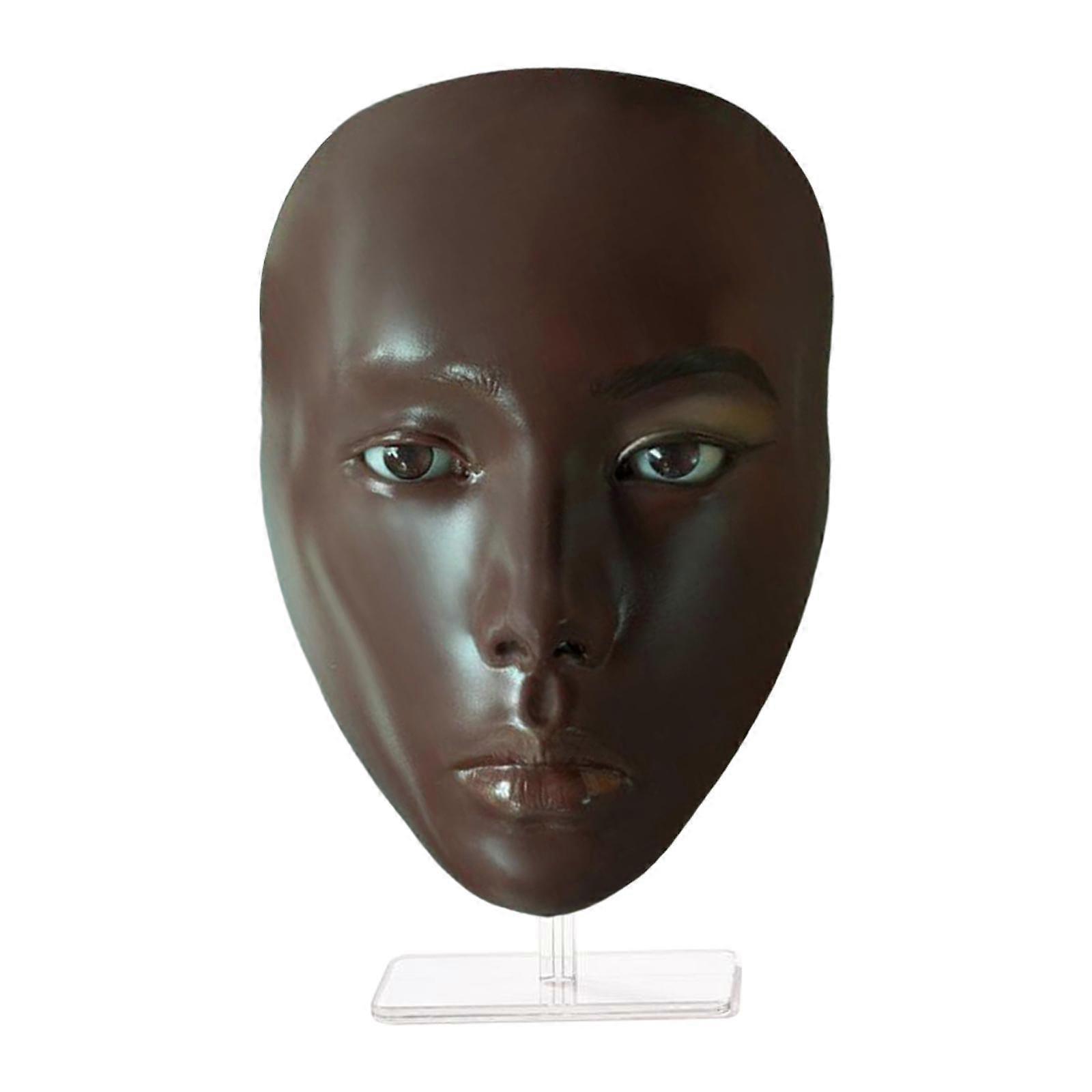 Training Model Head Makeup Training Eyelashes Grafting Eyes Face Practice Tools