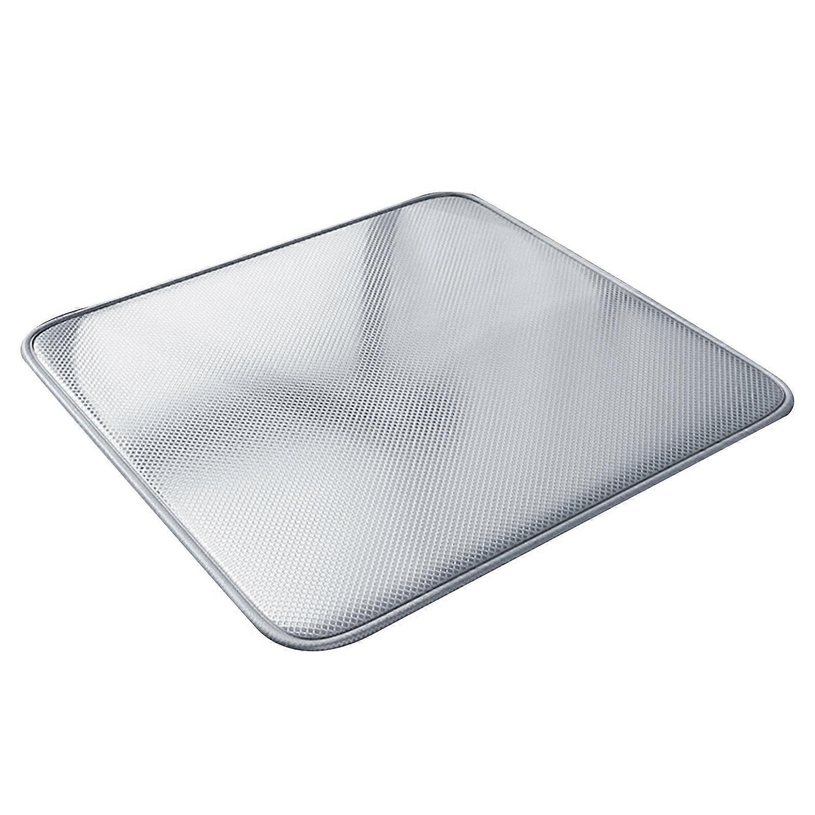 Portable Cooling Ice Cushions for Car Seats and Office Chairs with Breathable Rattan Structure grey