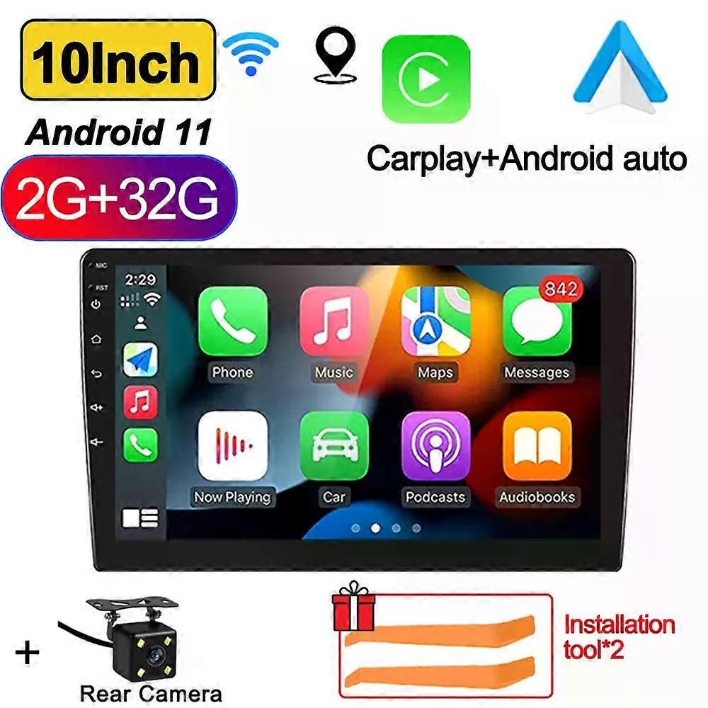 7"/9"/10" Android 11 Autoradio Androidauto Carplay 2 Din GPS Car Audio Automotive Multimedia Player Auto intelligente Systeme