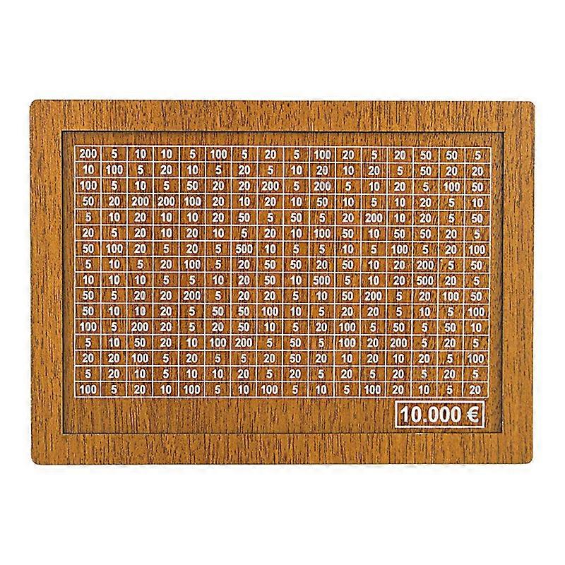 Money Box-Reusable Money Box with Money Goal, Numbers to 10000