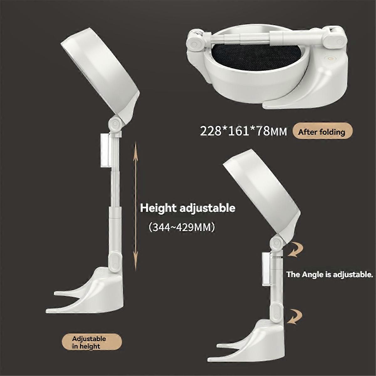 Portable Indoor Smoke Purifier Fan: USB-C Powered, Adjustable