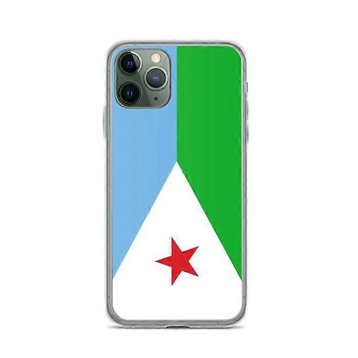 Phone Case - Djibouti - iPhone 11 Pro - Flexible - Multicolor - Flag Design