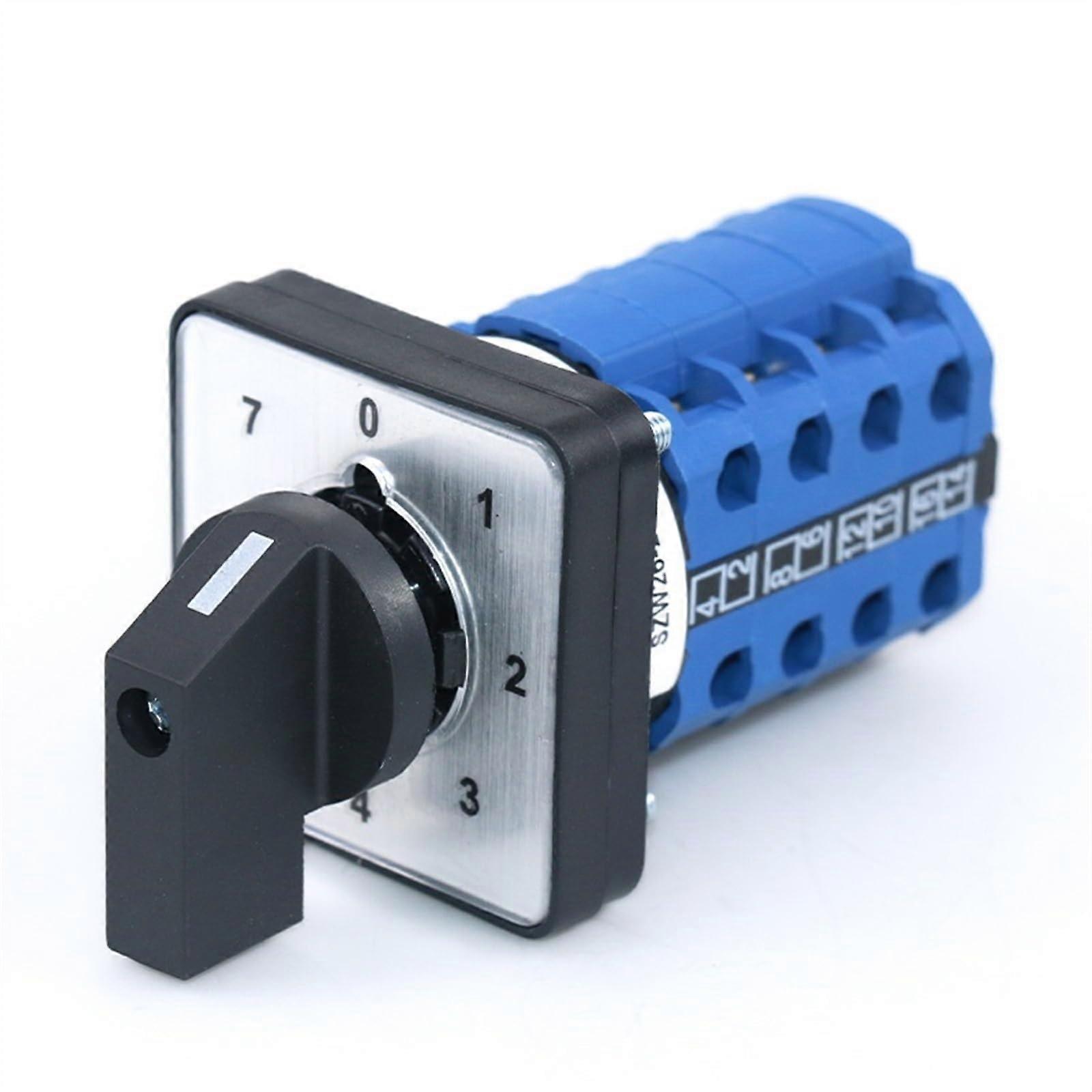 SZW26/LW2620/07.4 20A Four Pole Eight Position 64X64 48X48 mm Panel Changeover Rotary Cam Universal Switch(07.4 48X48mm)