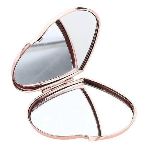 9x 2 Small Makeup Mirrors Hand Travel