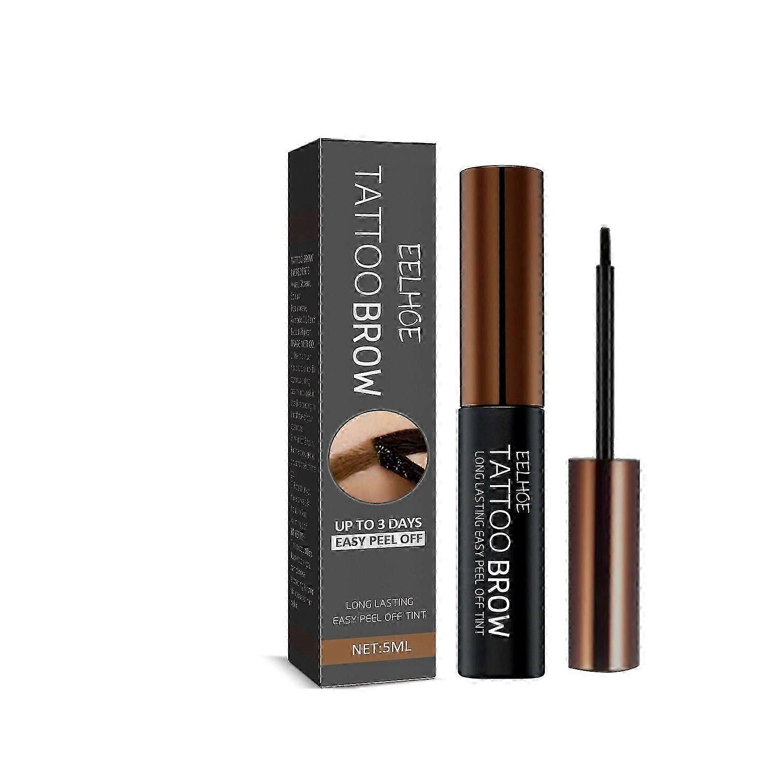 Eelhoe Tear And Pull Eyebrow Cream Waterproof Sweat-Proof Not Easy To Smudge Create Three-Dimensional Natural Wild Eyebrow Tattoo Eyebrow Cream