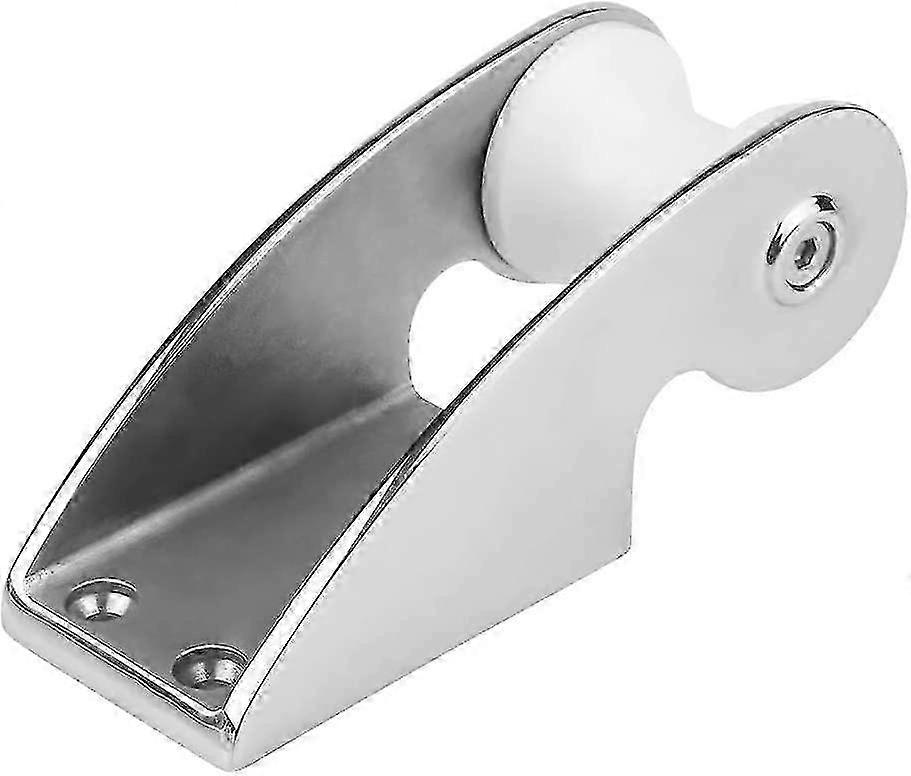 Supporto per ancoraggio a rullo di prua in acciaio inossidabile per imbarcazioni (argento, 1 pz.)