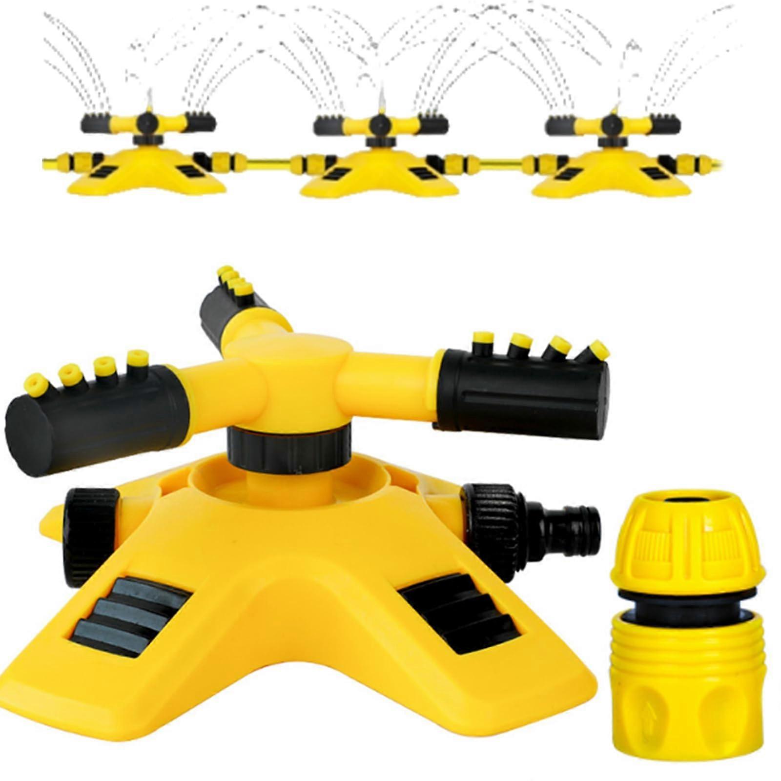360° Automatic Lawn Sprinkler with Adjustable Spray Angle Square Sprinkler for Lawn Garden