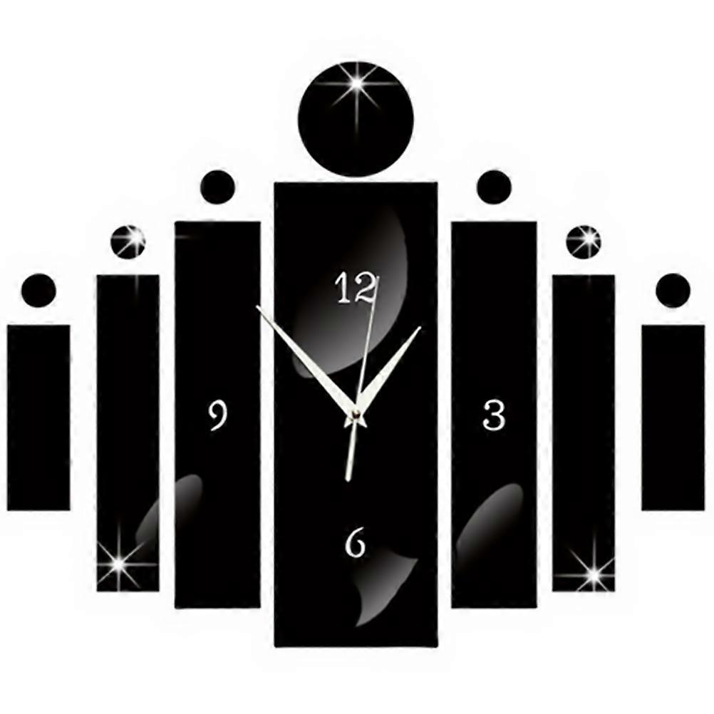 Wall clock set, modern patterns enriching home decorative options